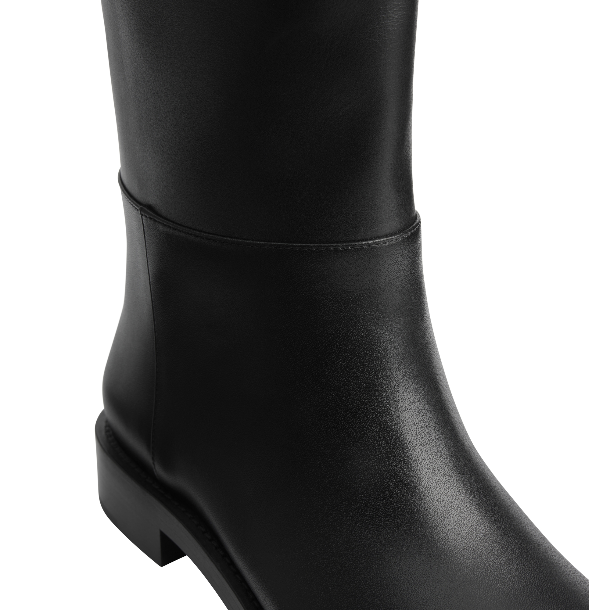 D-Town Boot Black Supple Calfskin E10