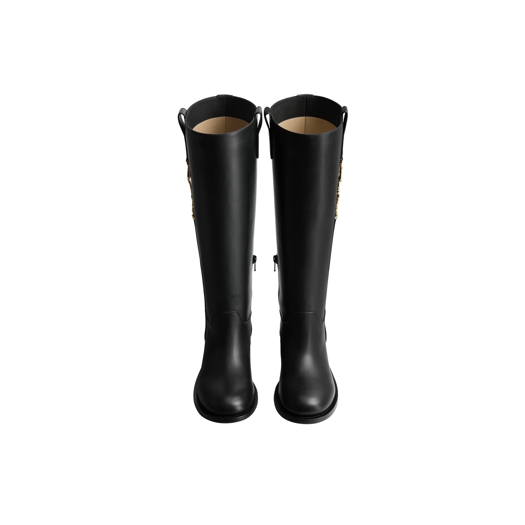 Diorly Boot Black Shiny Calfskin E06