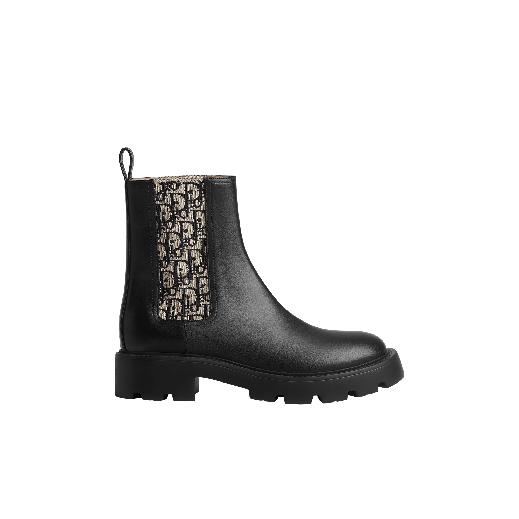 Dior Ride Chelsea Boot Black Calfskin E02