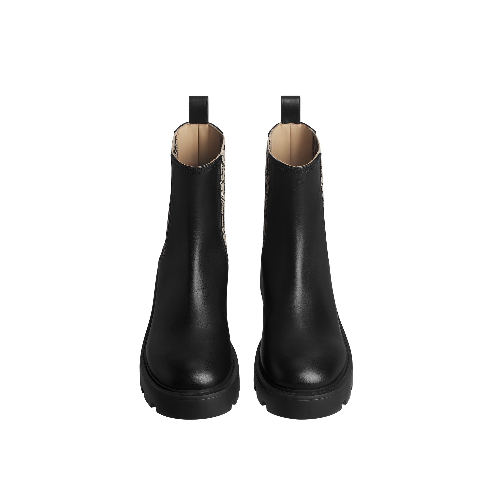 Dior Ride Chelsea Boot Black Calfskin E06