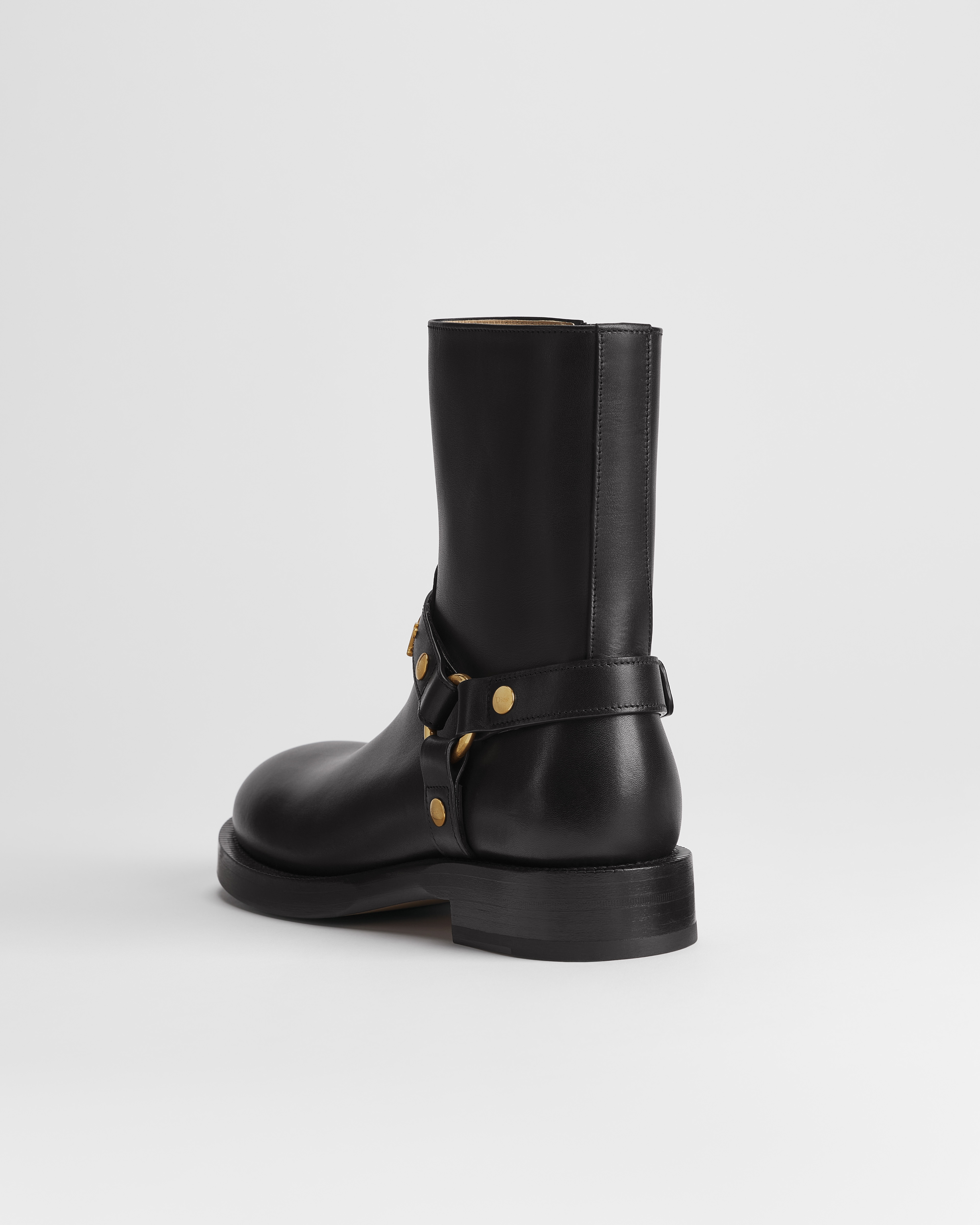 Dior Bolt Ankle Boot Black Calfskin E05