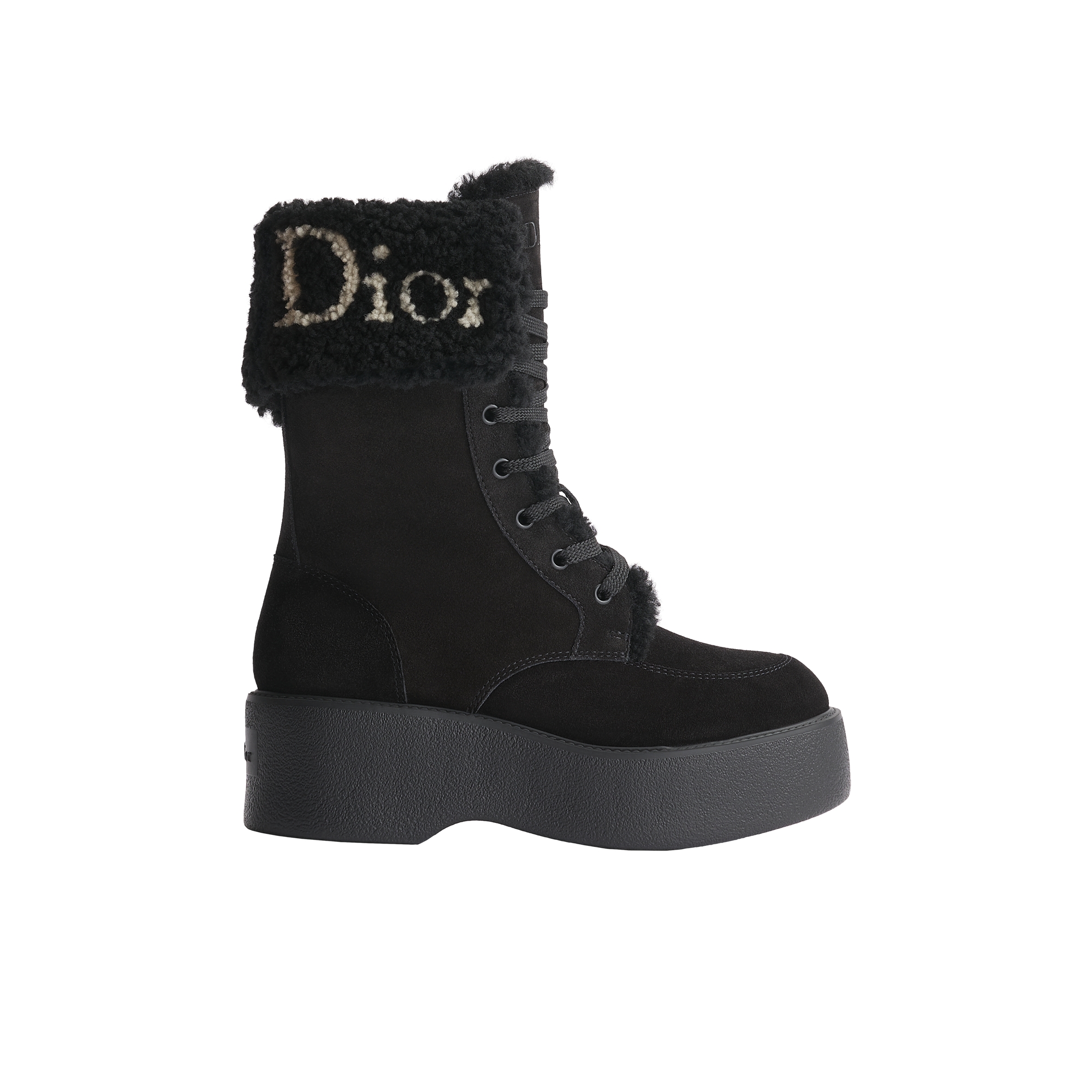 Dior ショートブーツ DiorAlps Dior Climb プラットフォーム ショートブーツ ブラック