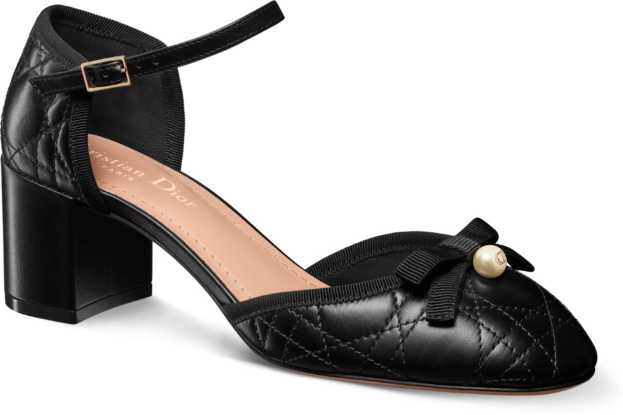 Dior Ballet Pump Black Quilted Cannage Calfskin DIOR