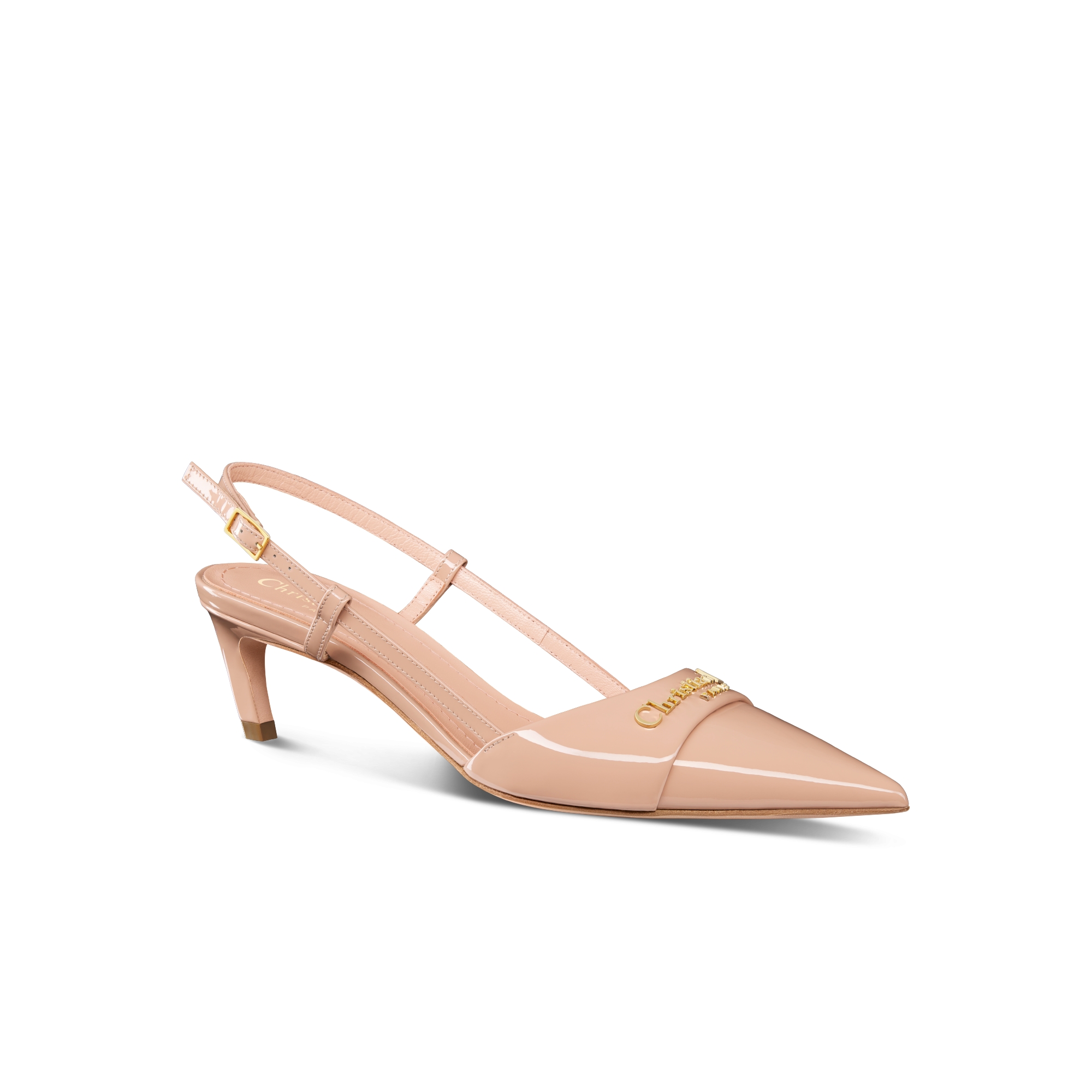 My Dior Slingback Pump Rose des Vents Patent Calfskin | DIOR