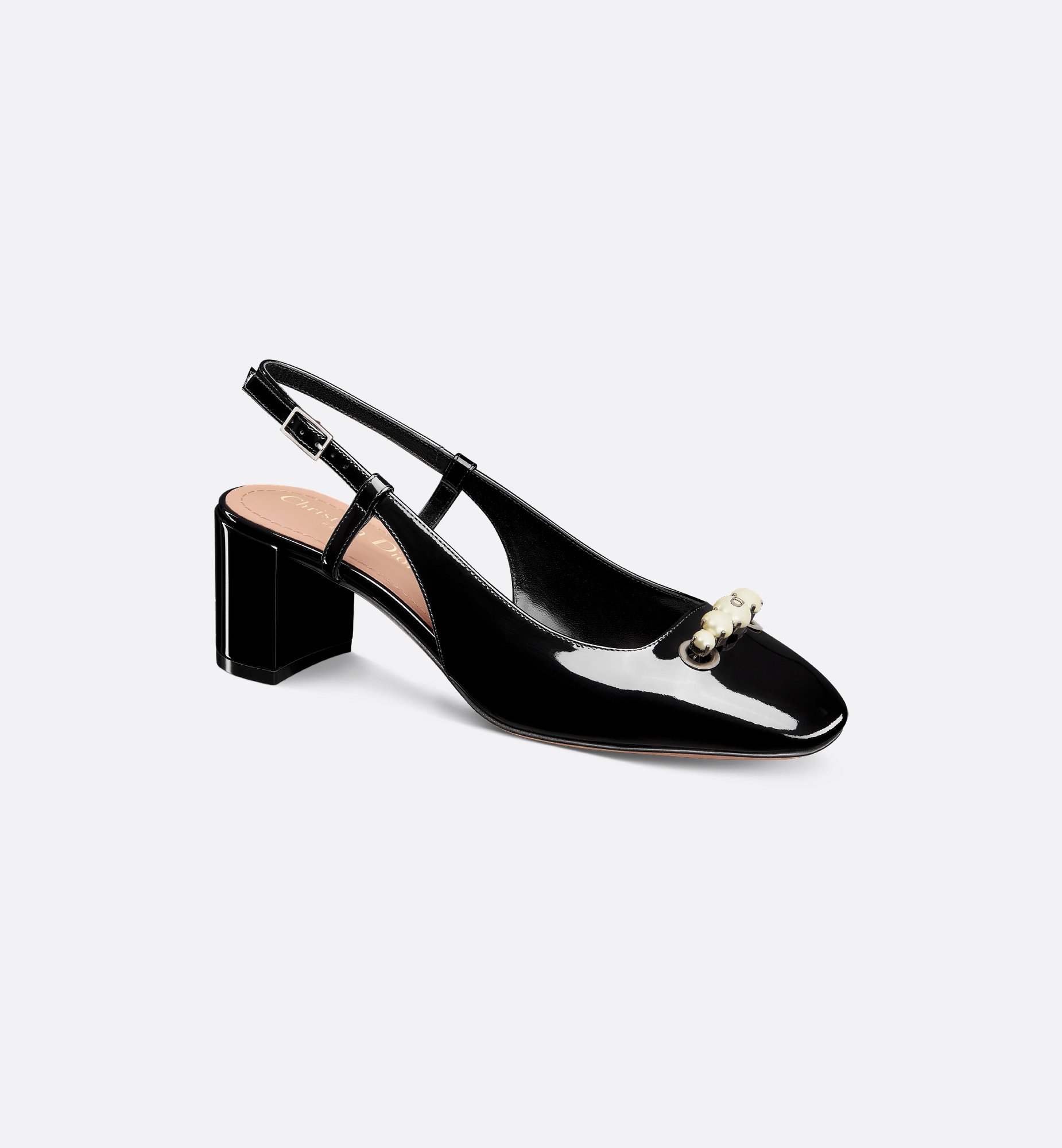 DIOR | Dior Paris スリングバックパンプス パテントカーフスキン DIOR | Dior Paris スリングバックパンプス パテントカーフスキン