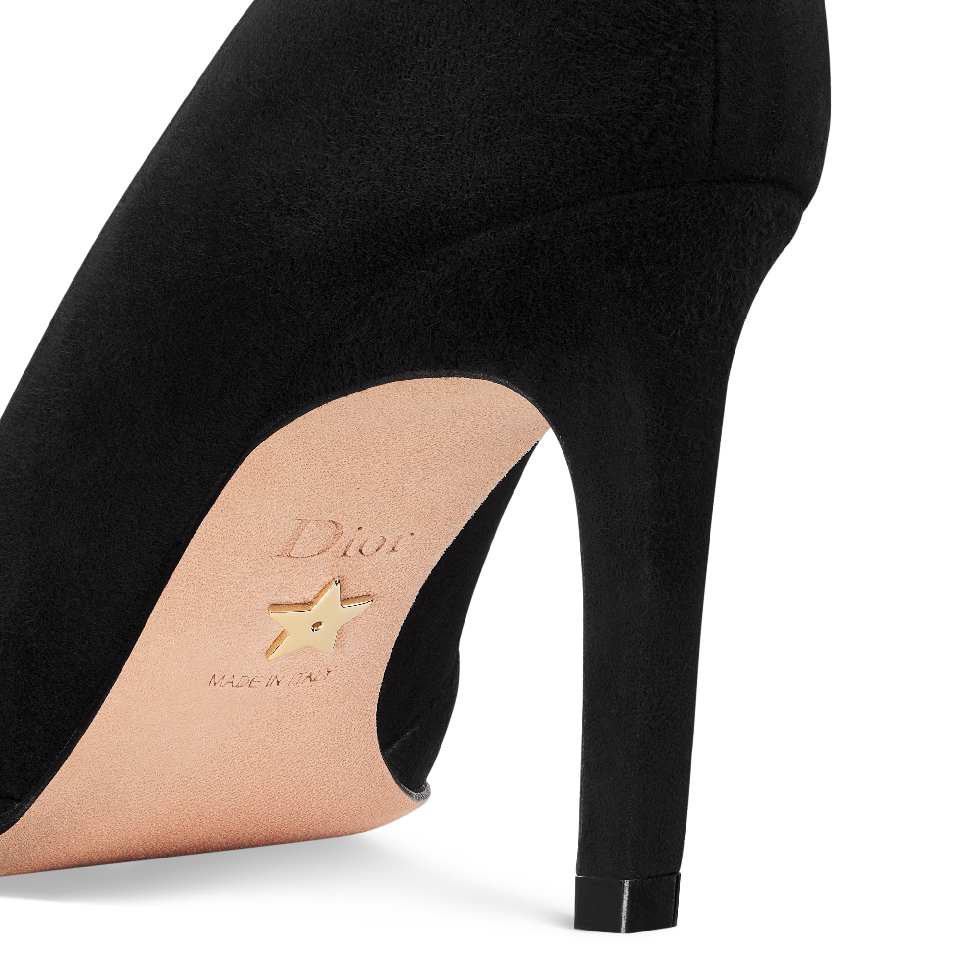 My Dior Pump Black Suede Goatskin E09