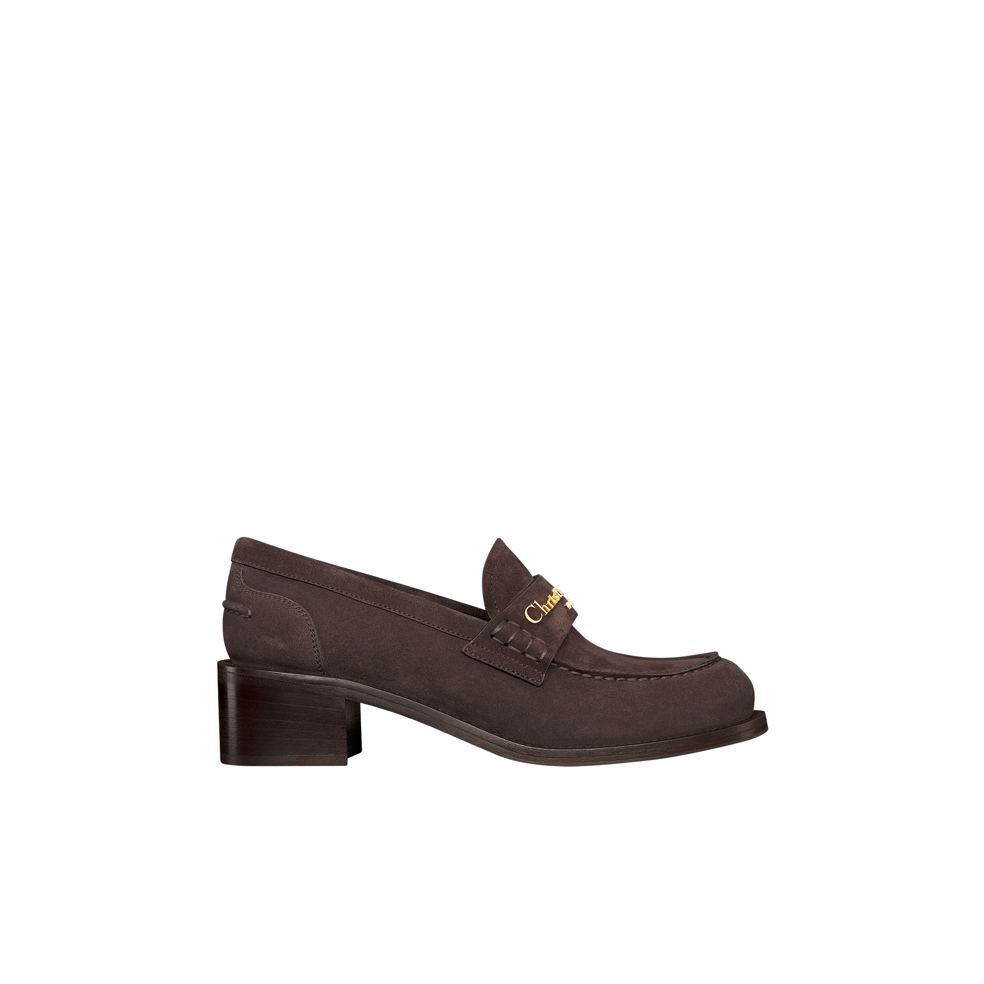 Dior Boy Pump Dark Chocolate Brown Suede Calfskin | DIOR