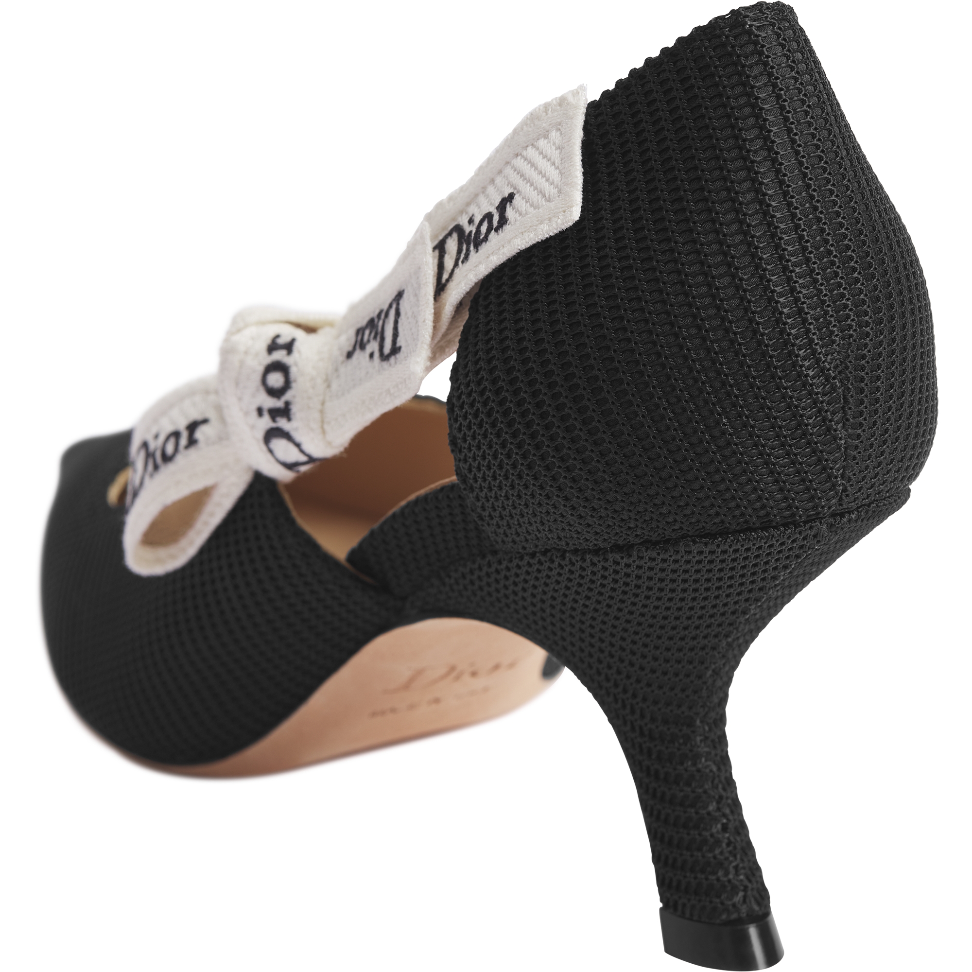 J'Adior Pump Black Technical Fabric E05