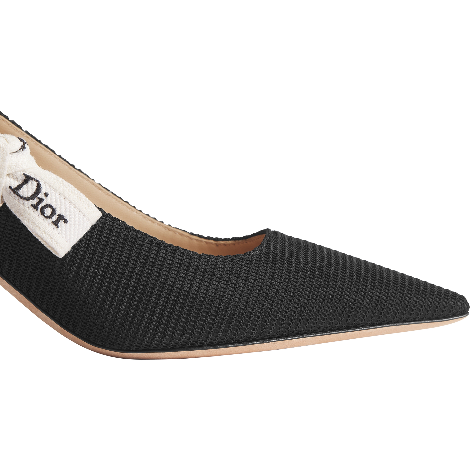 J'Adior Pump Black Technical Fabric E09