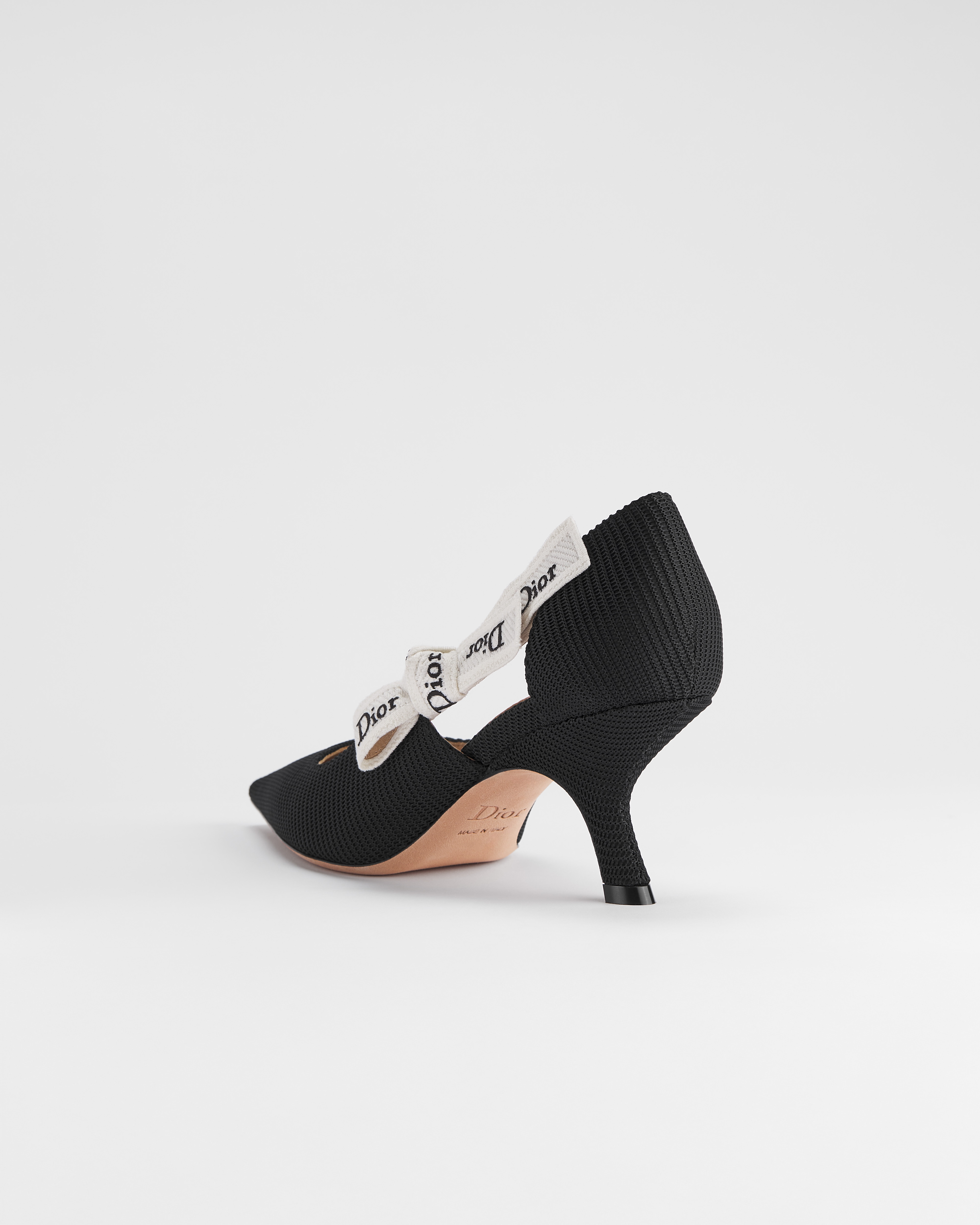 J'Adior Pump Black Technical Fabric E05