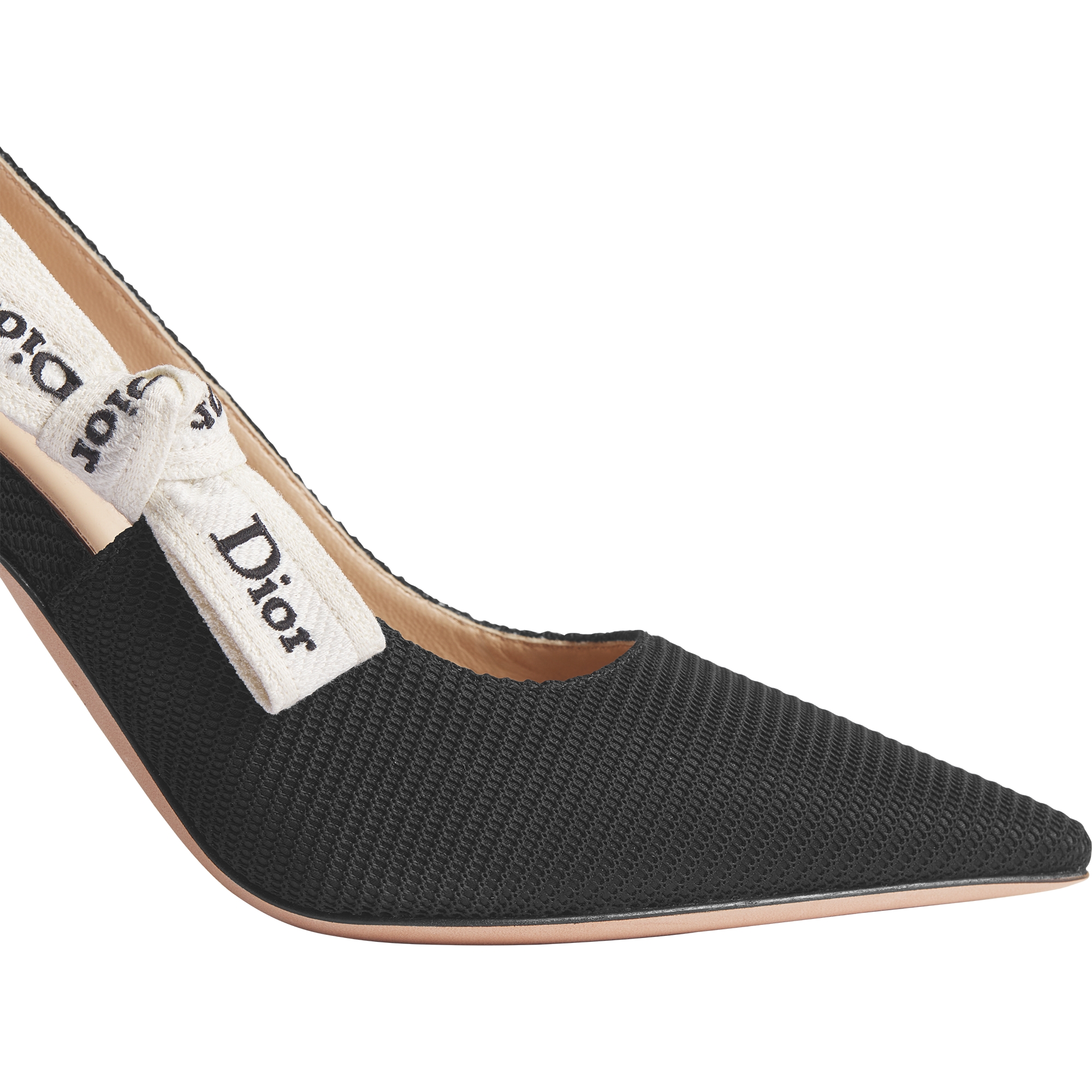 J'Adior Pump Black Technical Fabric E09