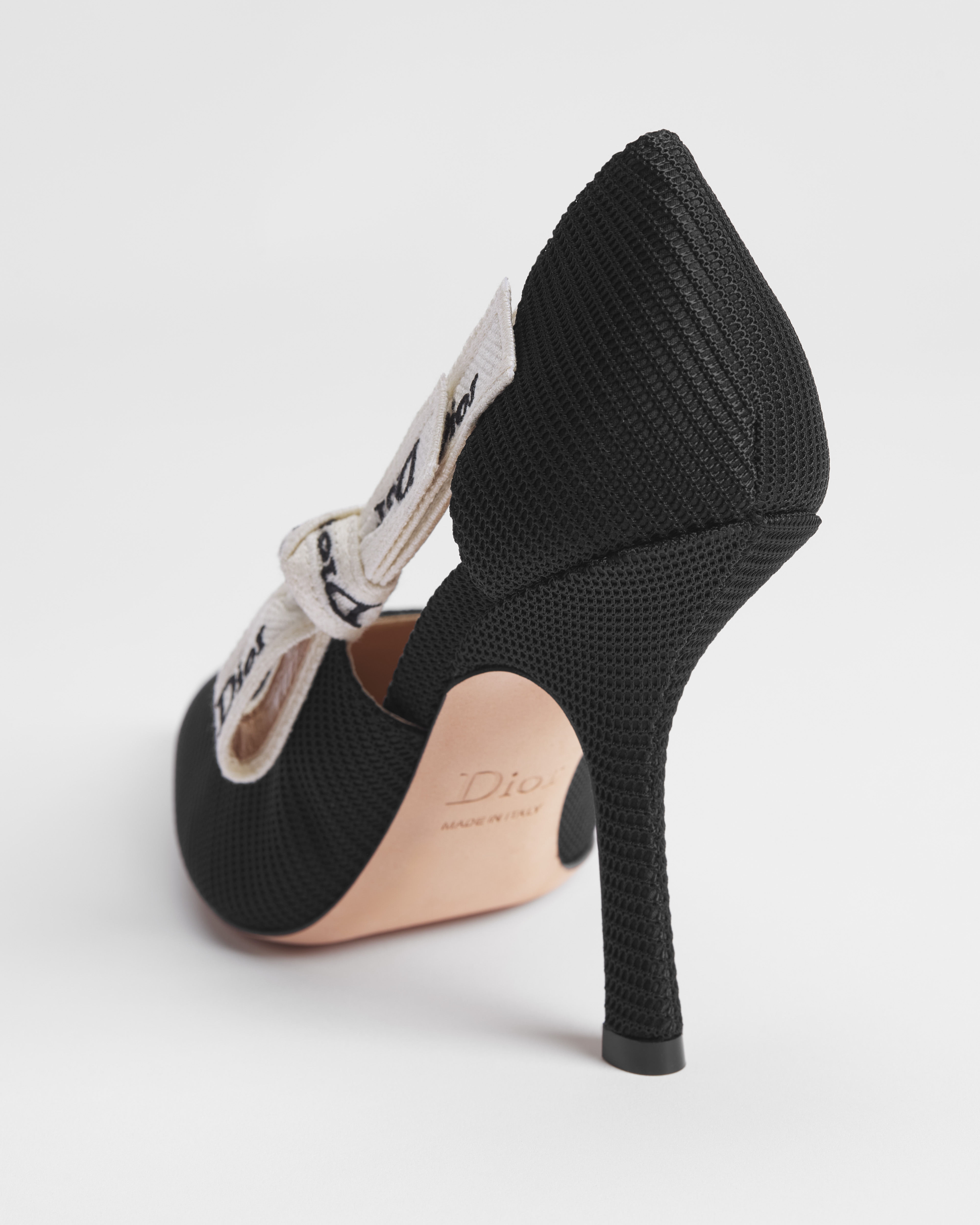 J'Adior Pump Black Technical Fabric E05