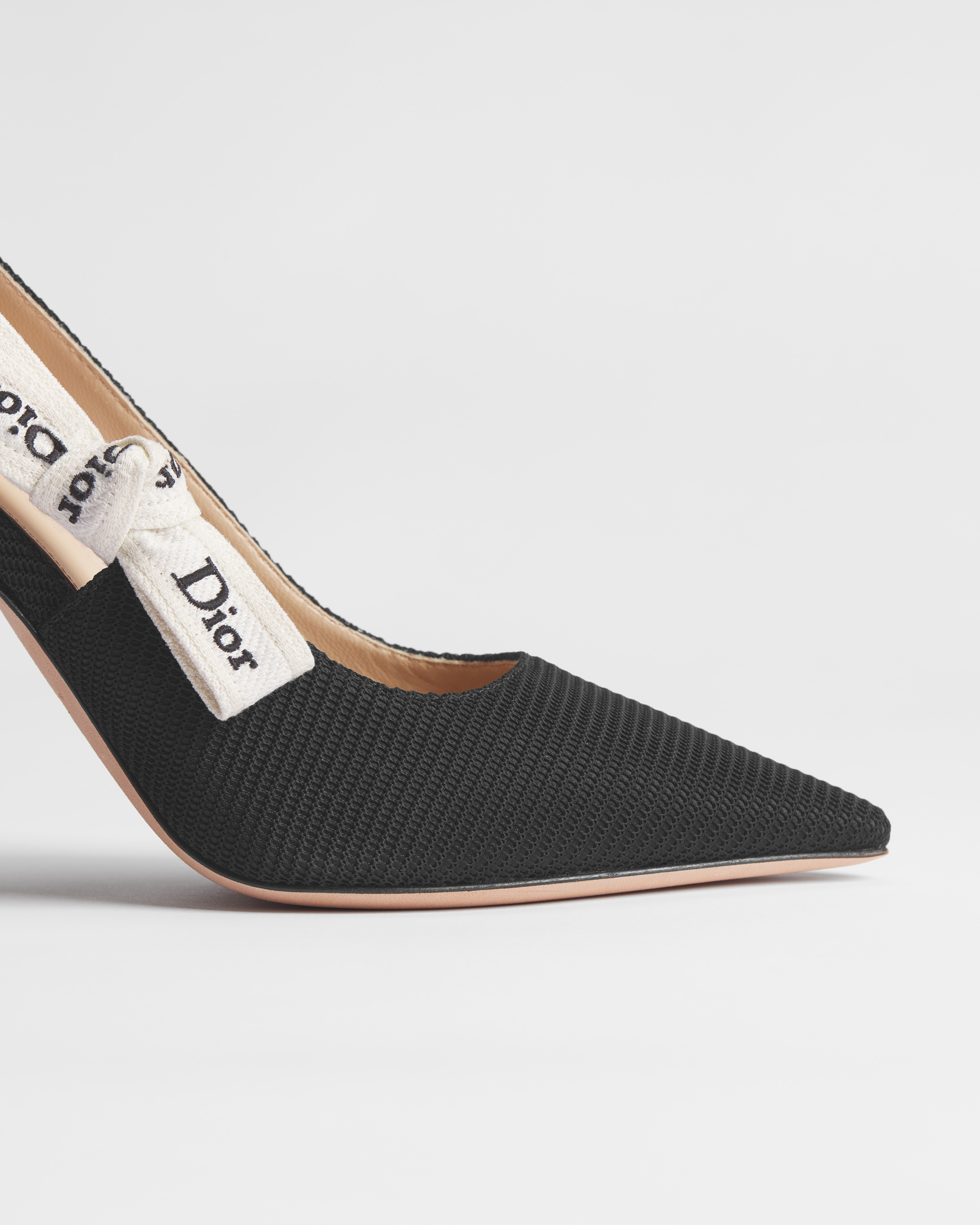J'Adior Pump Black Technical Fabric E09