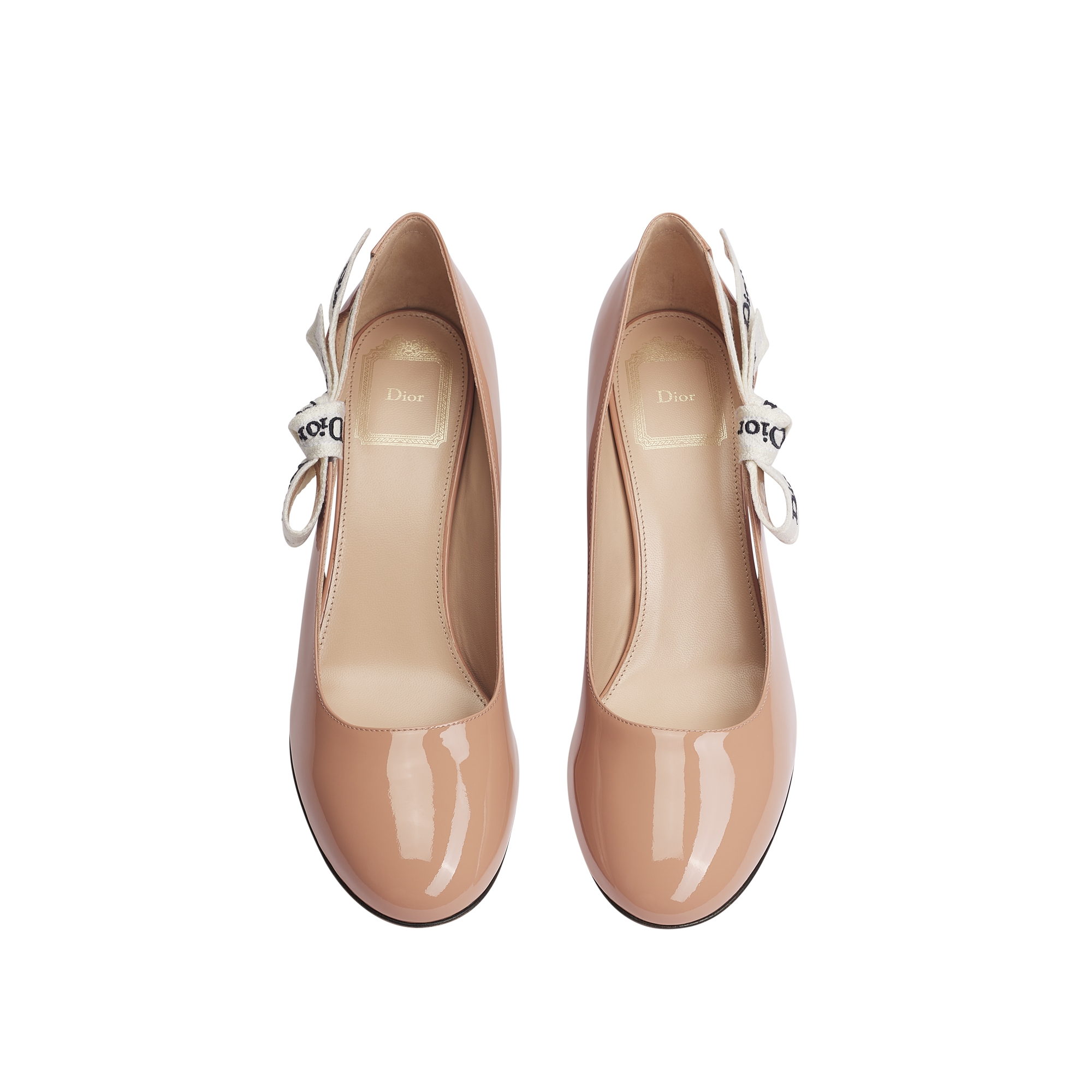 J'Adior Pump Rose des Vents Patent Calfskin E06