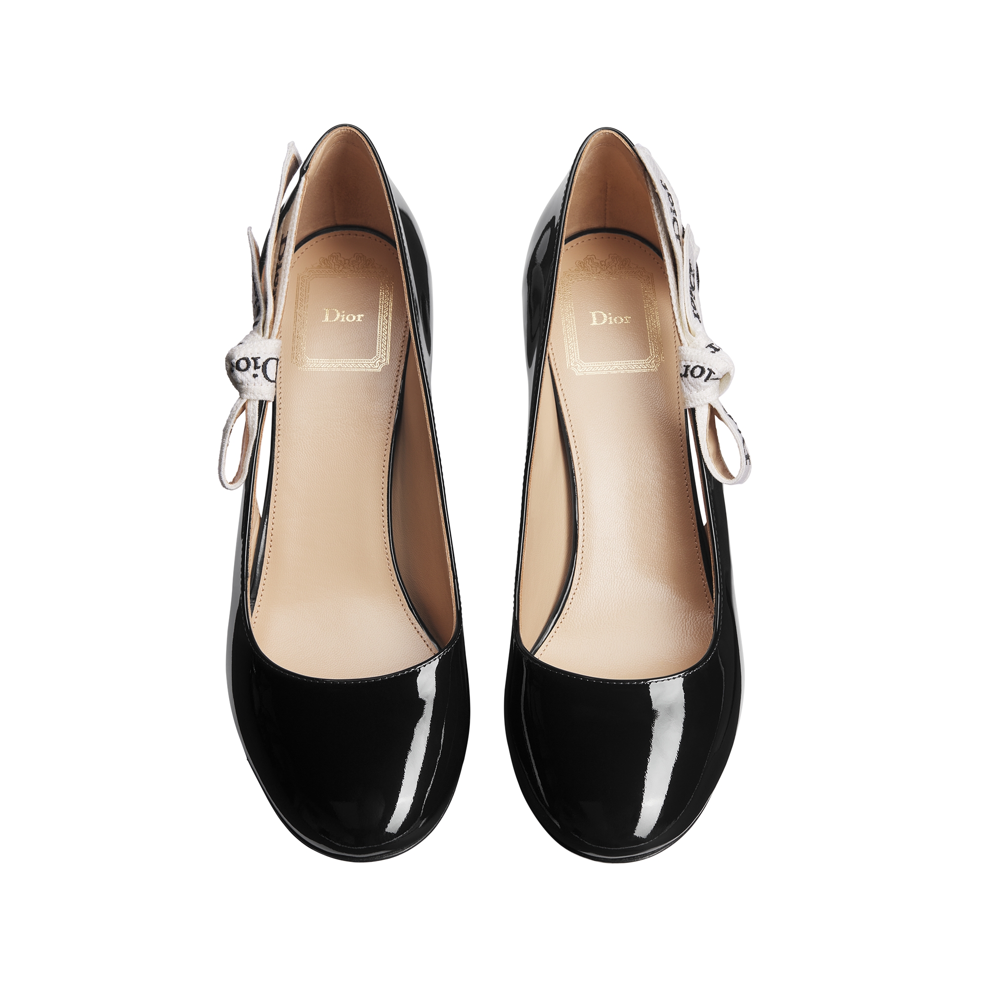 J'Adior Pump Black Patent Calfskin E06