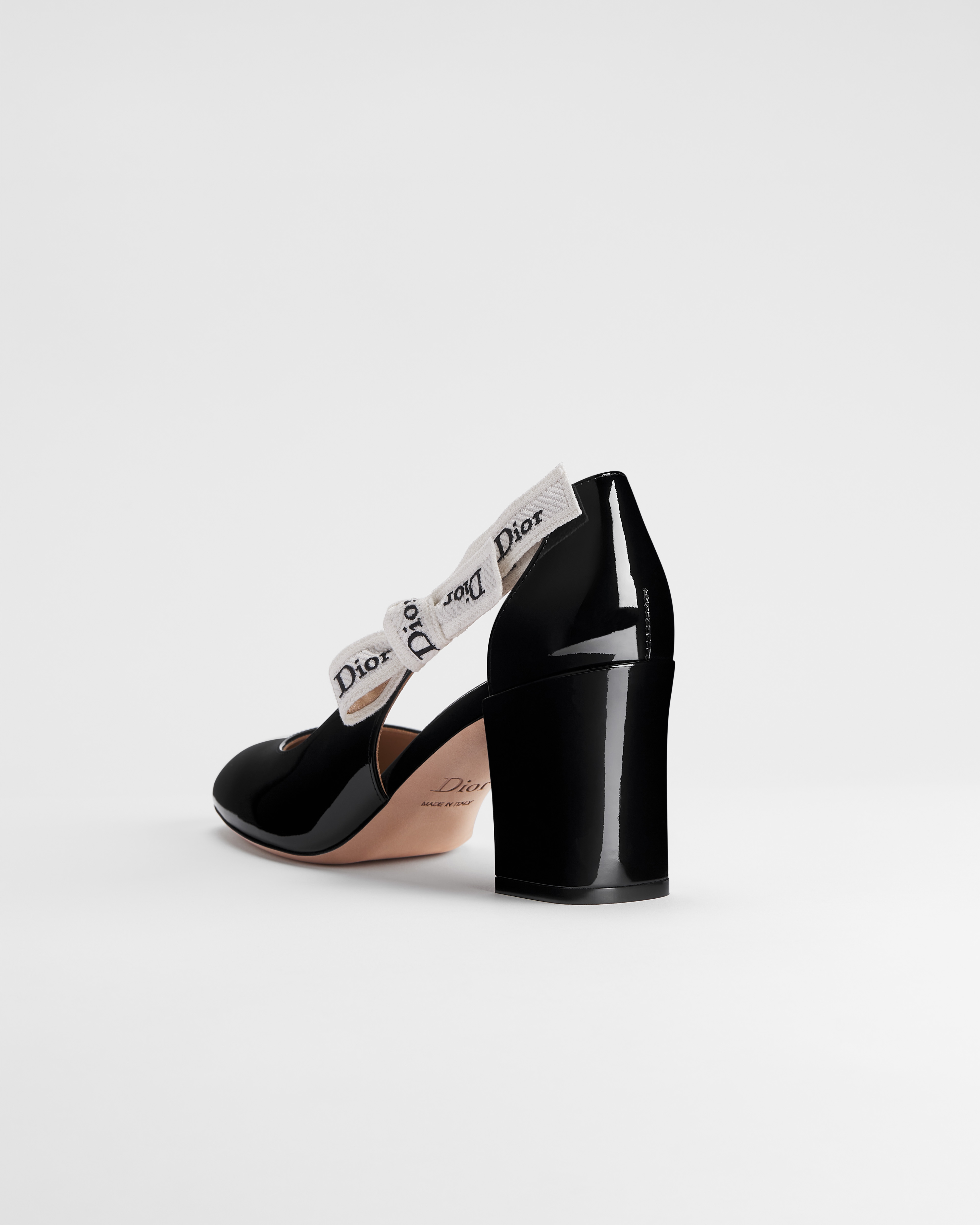 J'Adior Pump Black Patent Calfskin E05