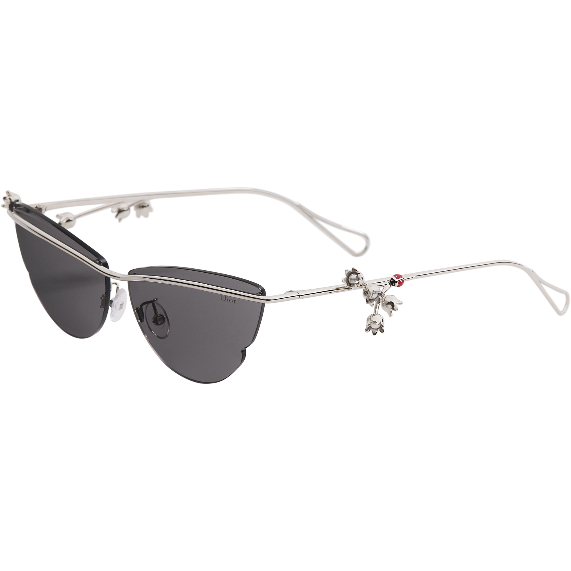  Butterfly-Sonnenbrille in Grau