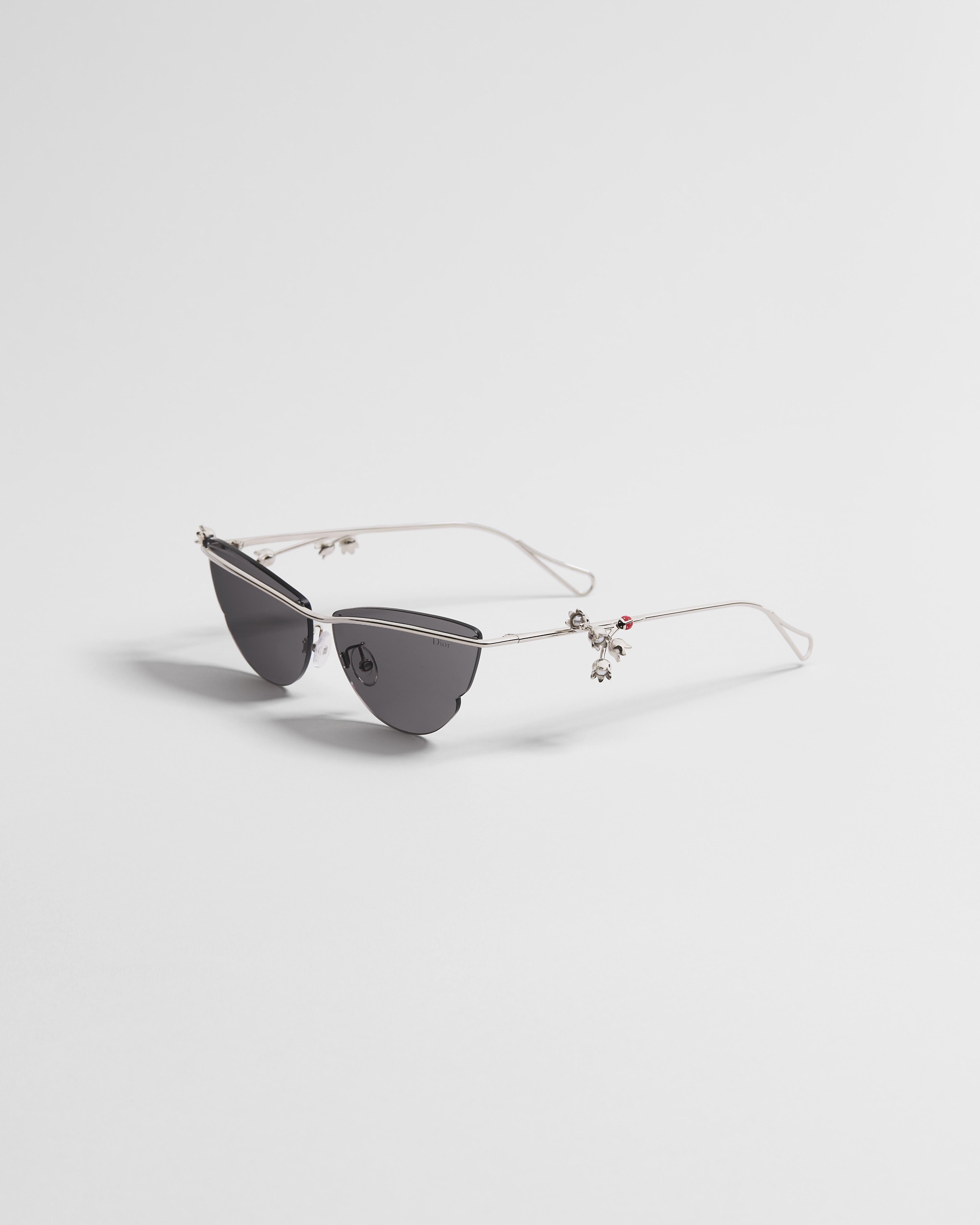 Dior Lily B1U Butterfly-Sonnenbrille in Grau E03