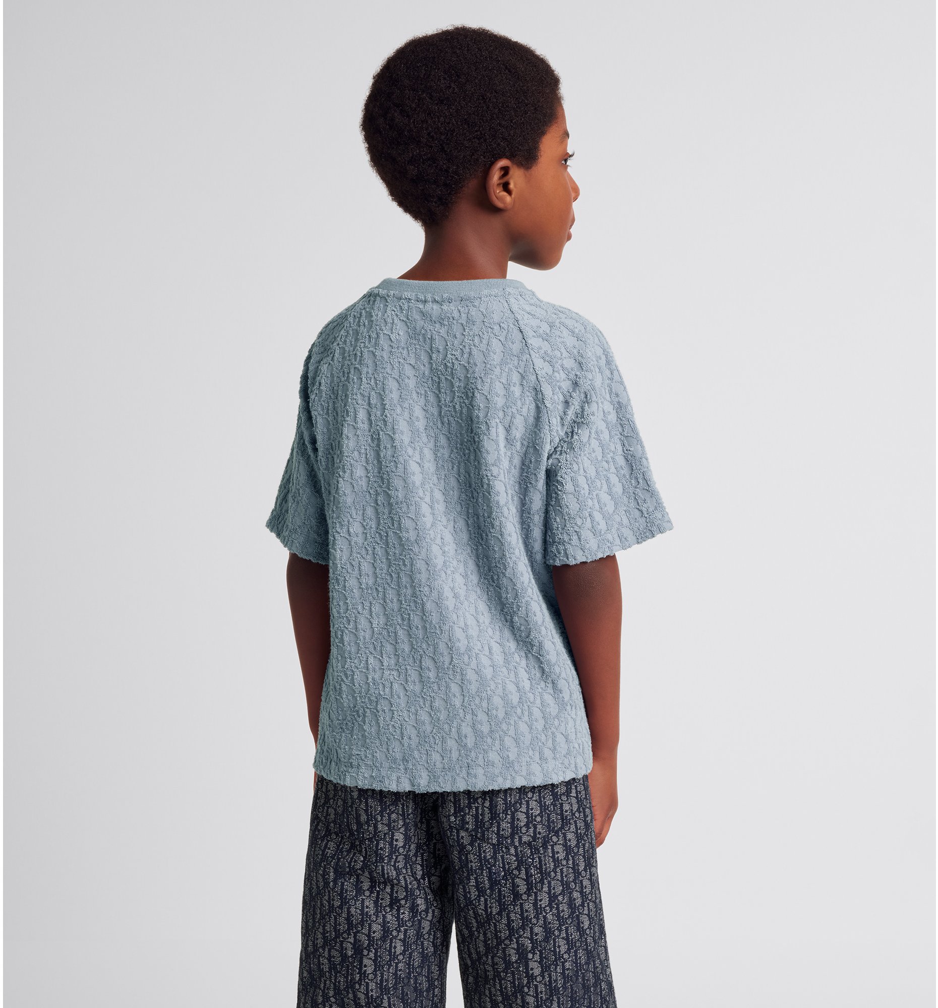DIOR | キッズ Tシャツ ディオール オブリーク コットンテリー ジャカード