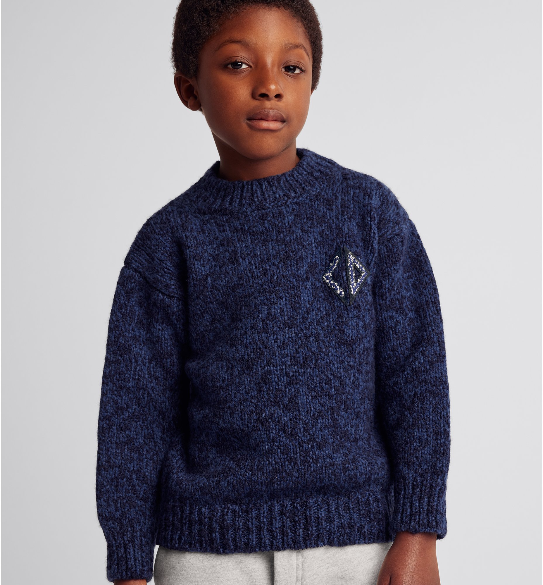 Kids navy blue sweater discount