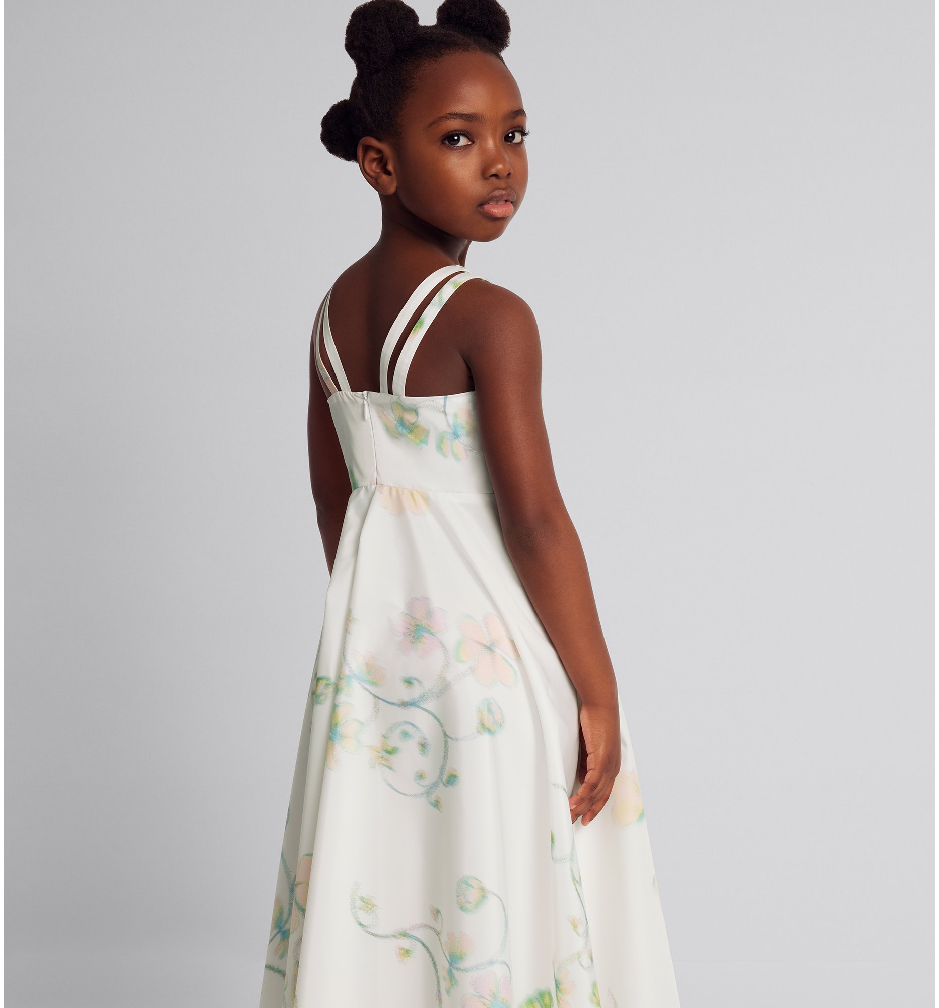 Vestito Bambina Senza Maniche - Casual, Elasticizzato, Età 3-16 Anni - Foto 6