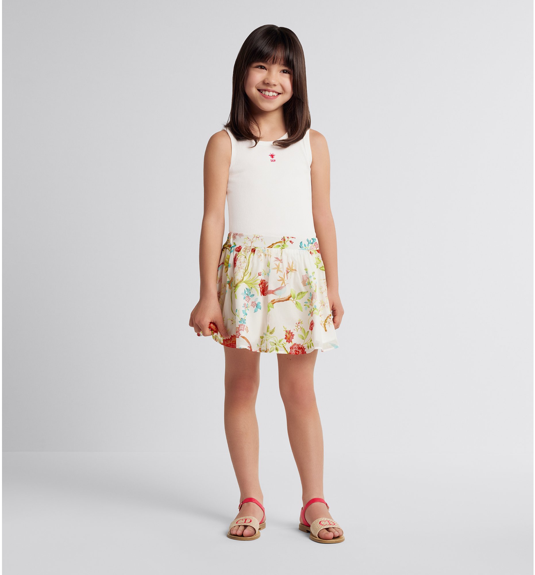 Débardeur Fille GAP Taille 8 Ans, Ivoire, à Volants, 100% Coton, Neuf Avec étiquette