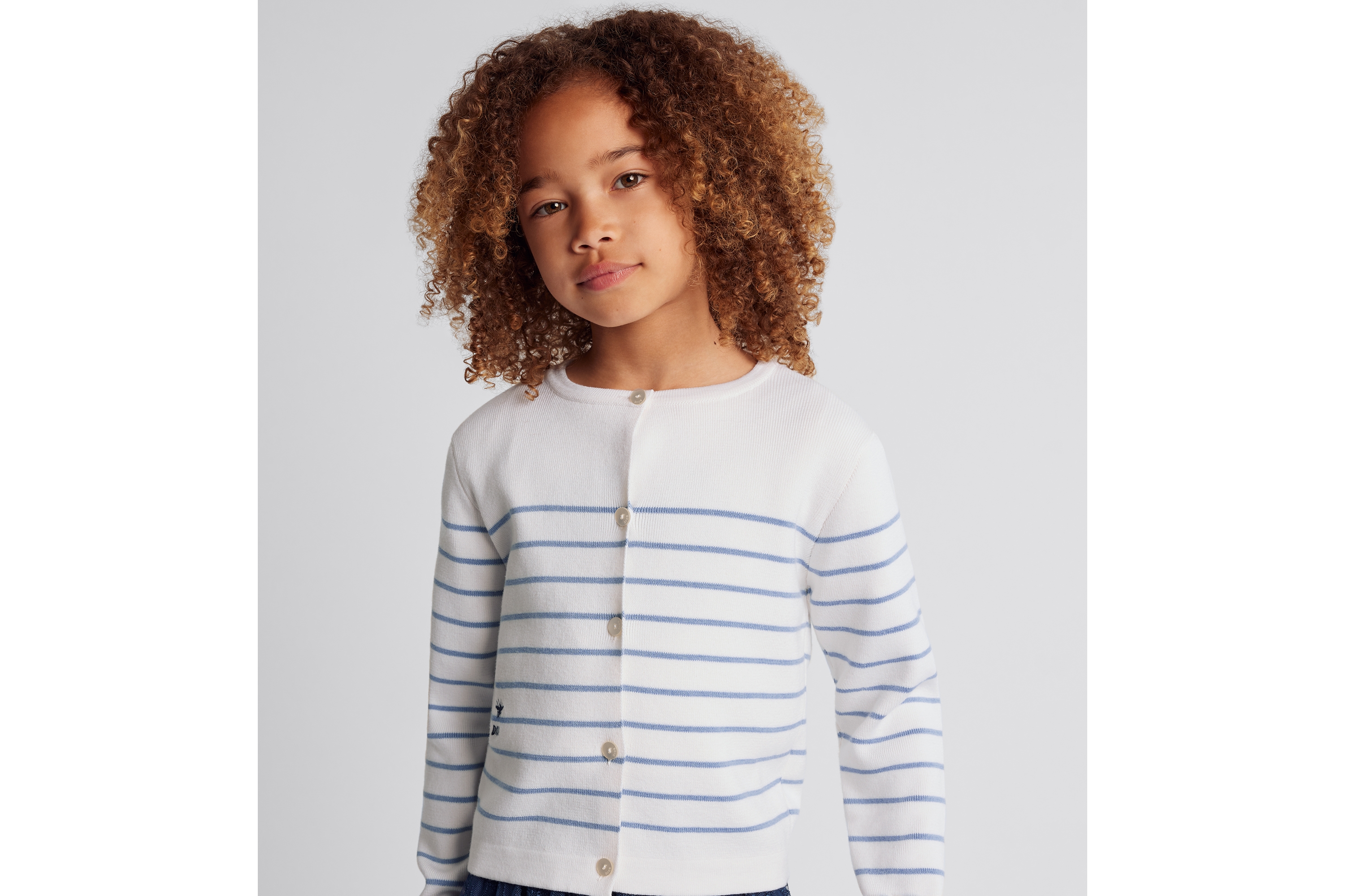 look_image_alt_prefix キッズ カーディガン コットン & カシミヤ ニット E08