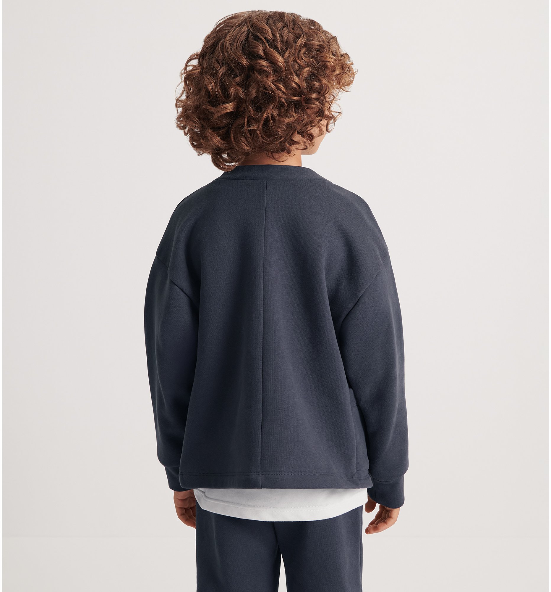aria_look Kids' Cardigan Jacket Three quarter closed view