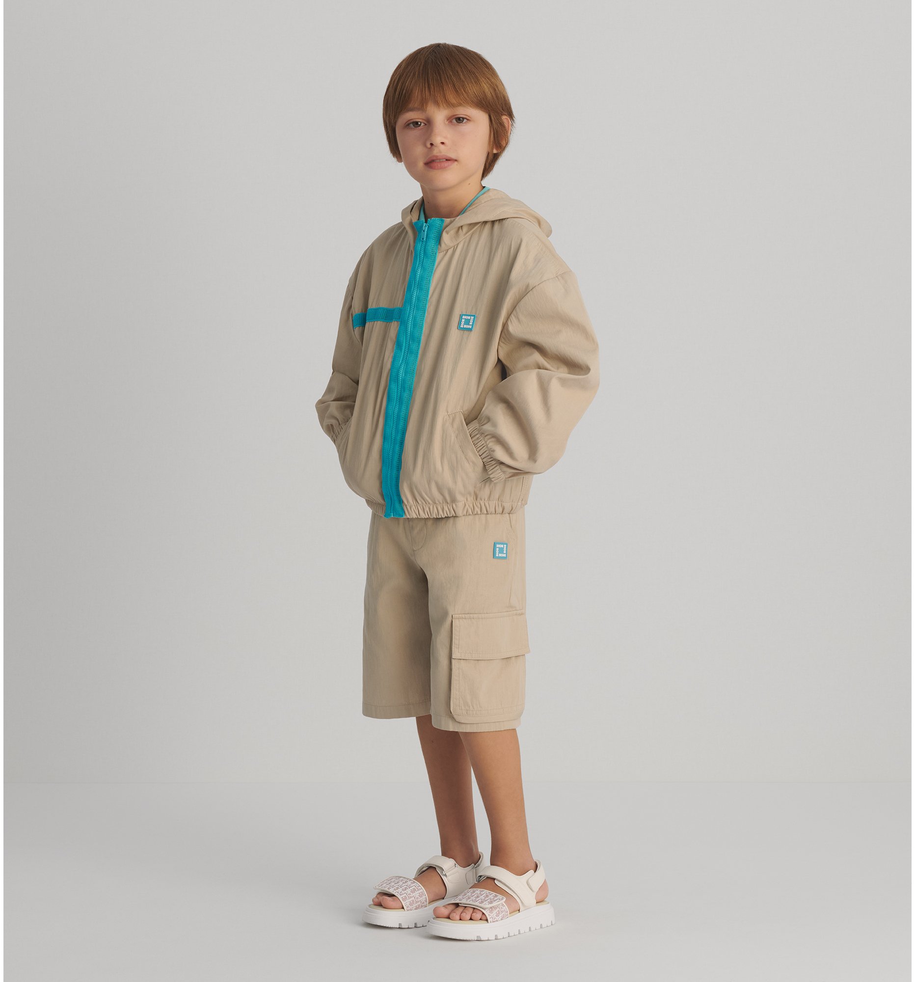 aria_look Kids' Hooded Jacket Back view
