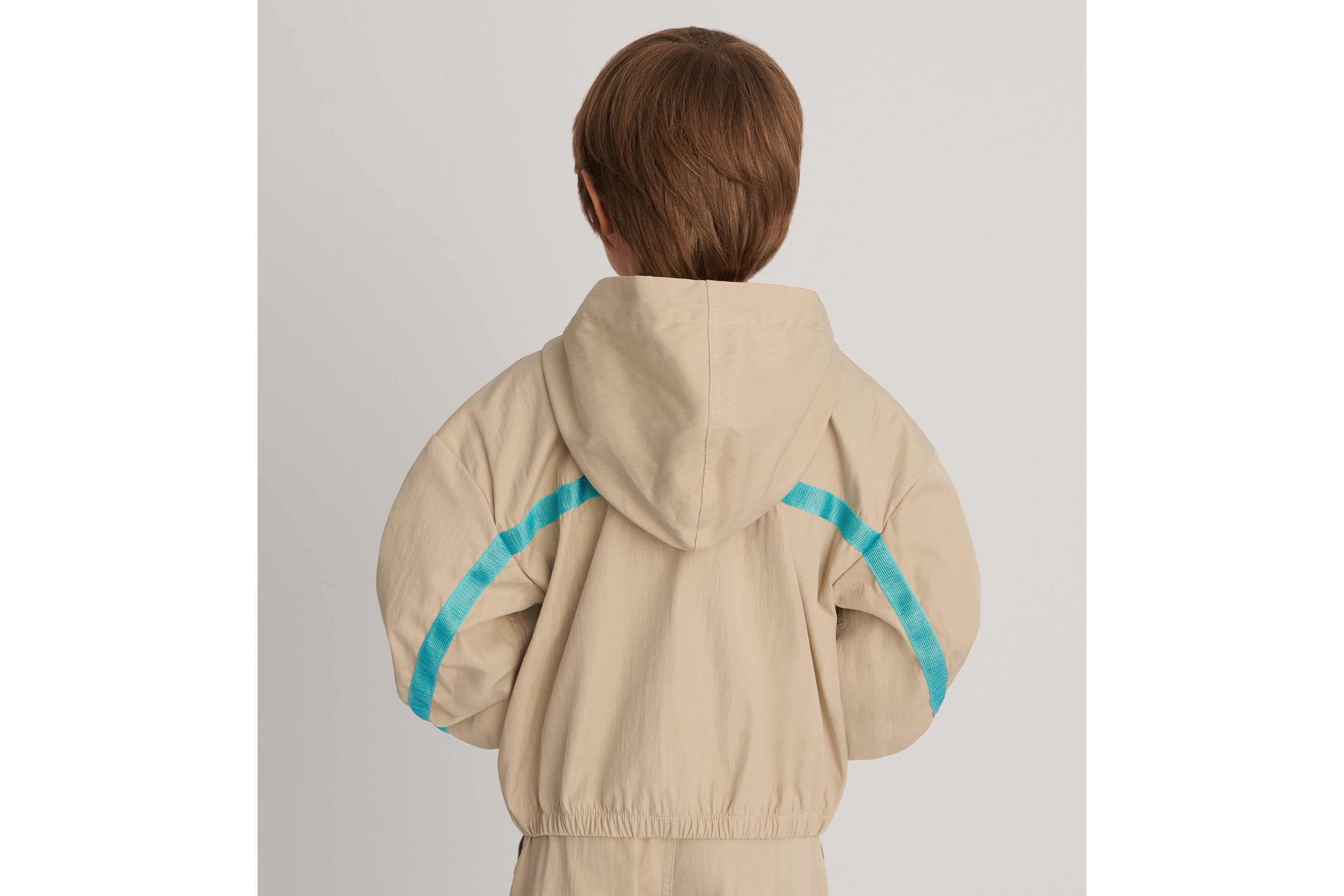 キッズ フード付きジャケット コットン E10