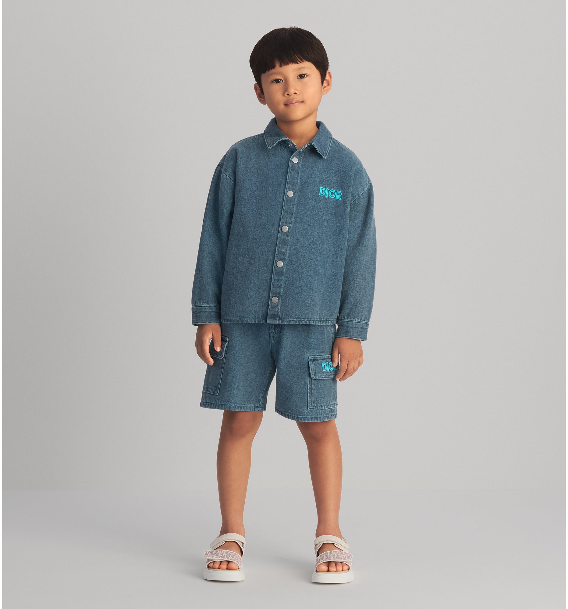 aria_look Kids' Overshirt Unfolded view