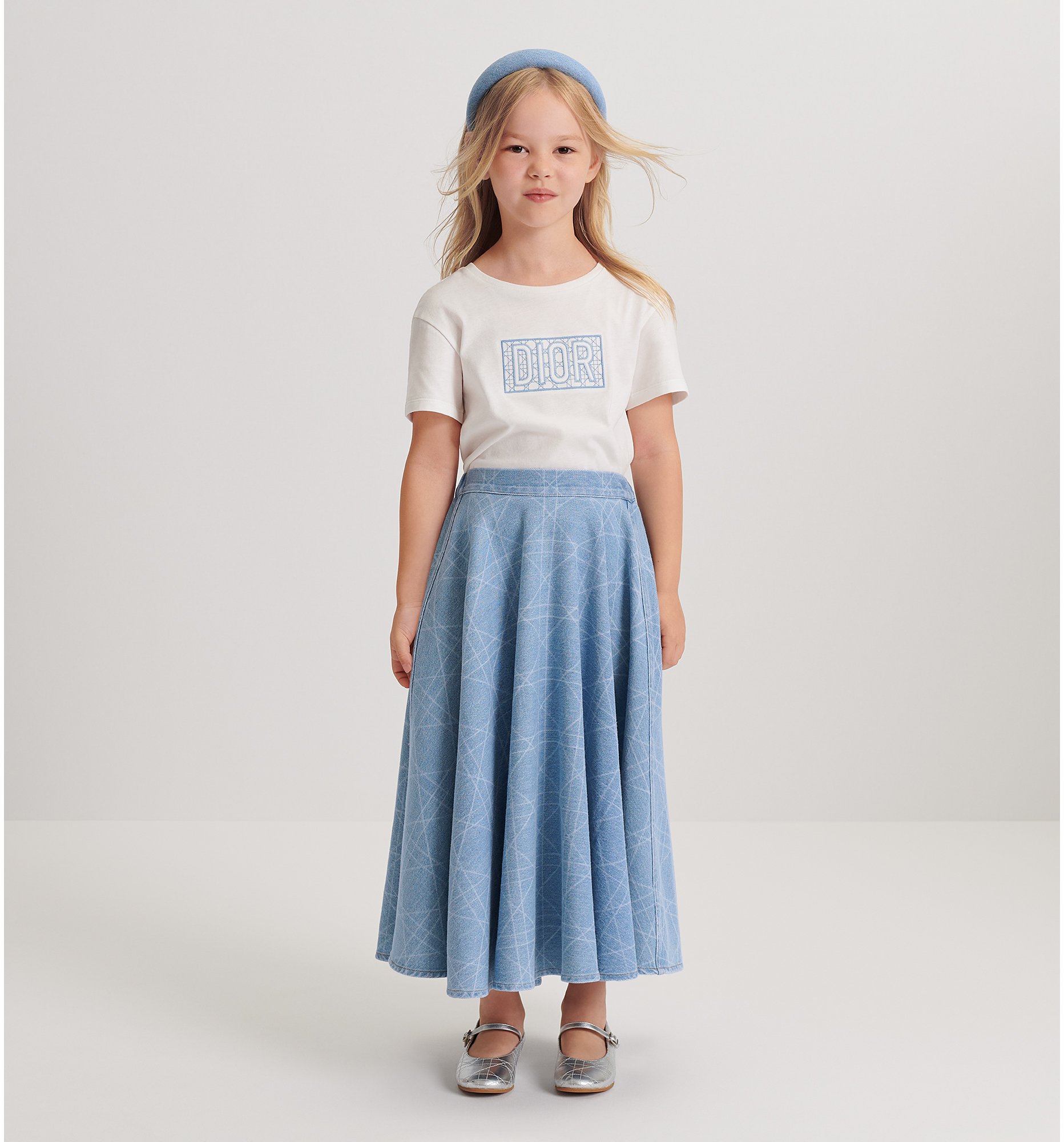 aria_look Kids' Flared Skirt Back view
