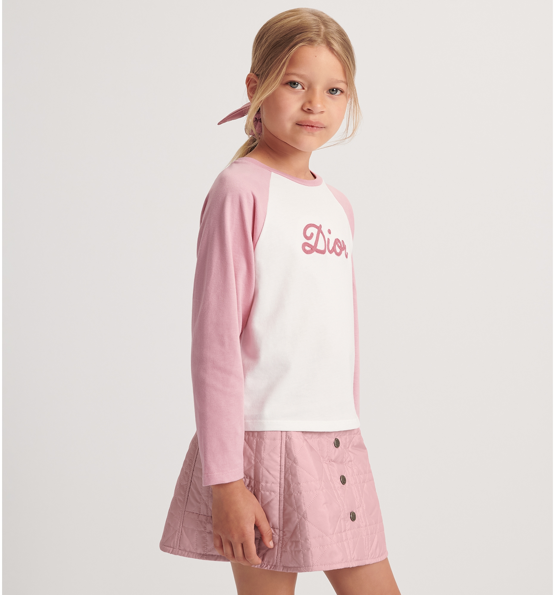 DIOR | キッズ ロングスリーブ Tシャツ コットンジャージー