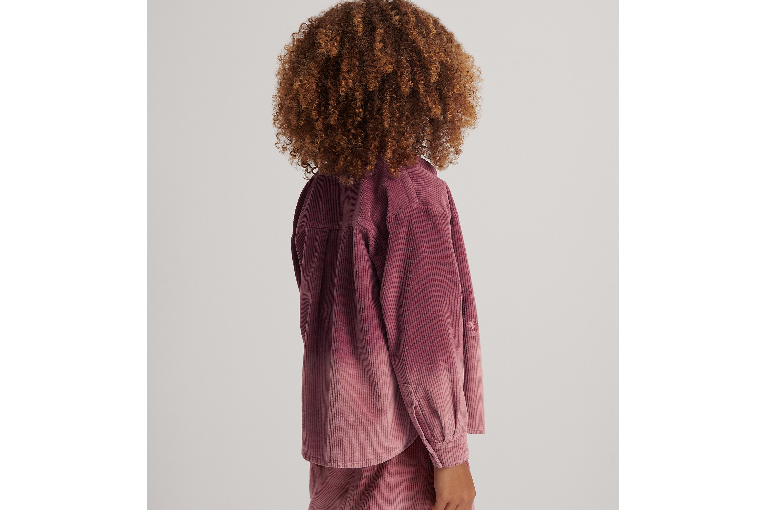 Kids&amp;#39; Overshirt Pink Dip-Dye Corduroy | DIOR