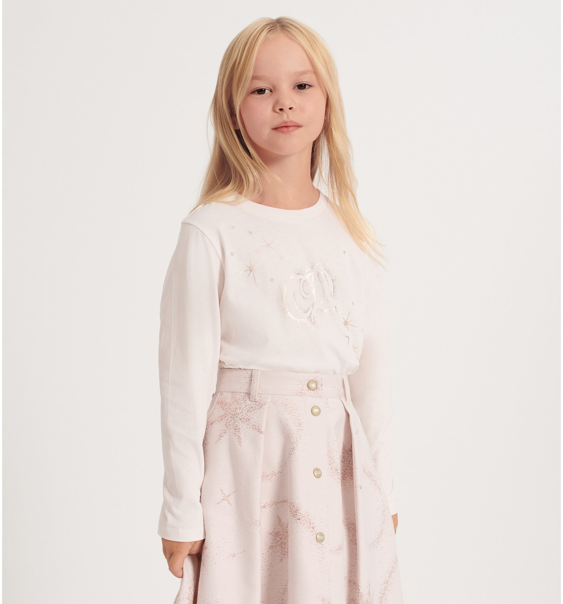 aria_look Kids' Long-Sleeved T-Shirt Unfolded view
