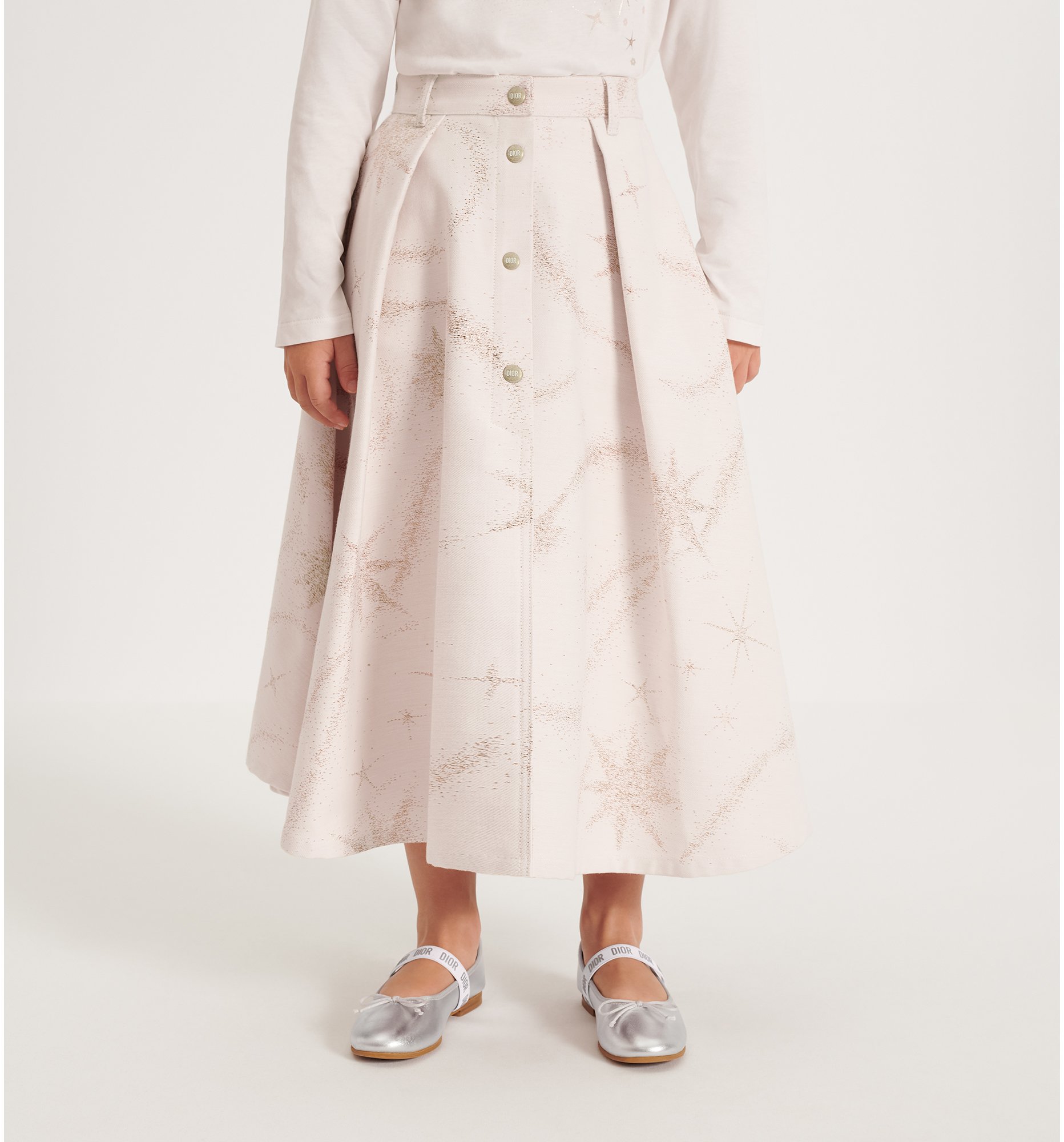 aria_look Kids' Long Skirt Worn view