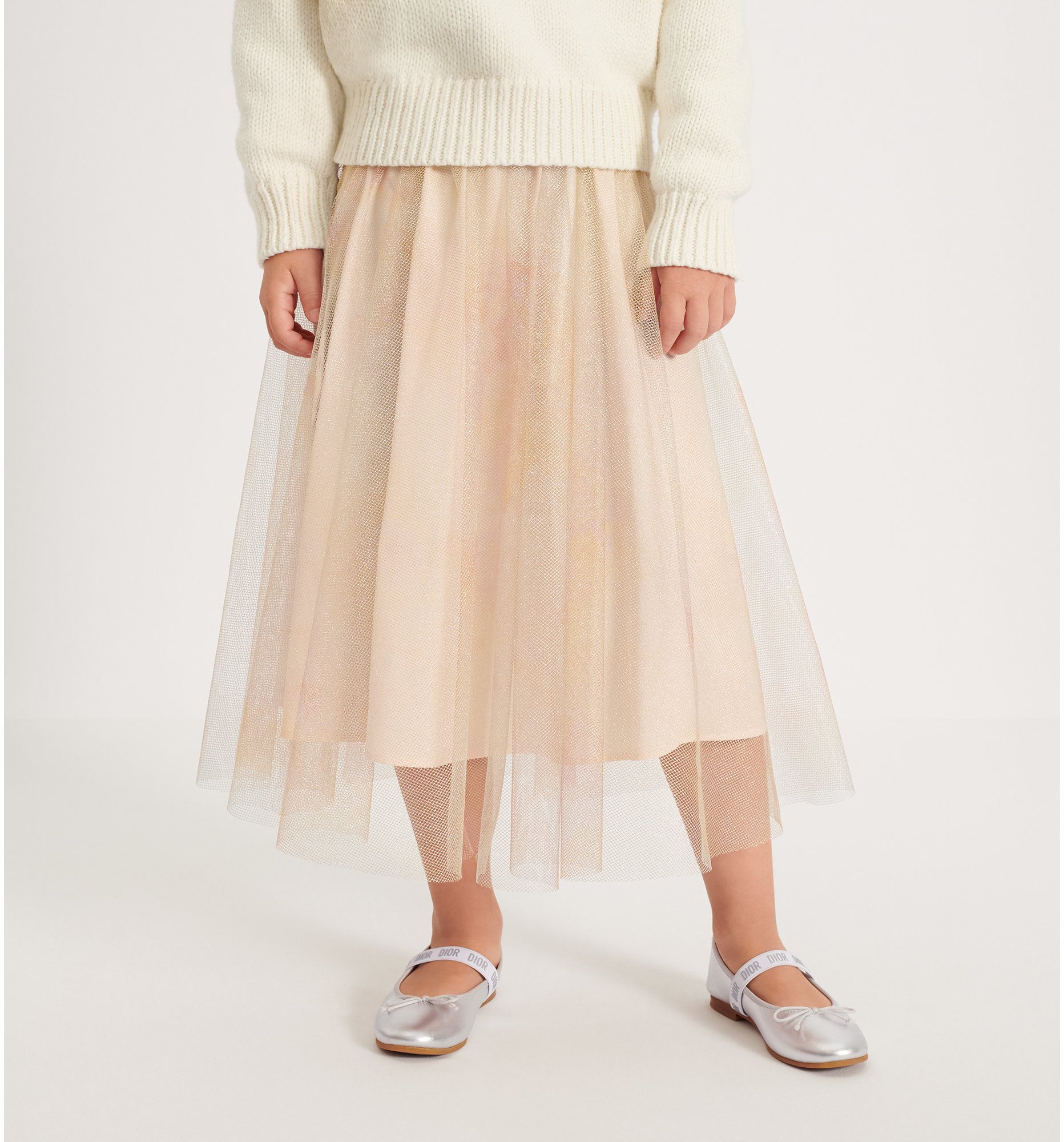 aria_look Kids' Long Skirt Worn view