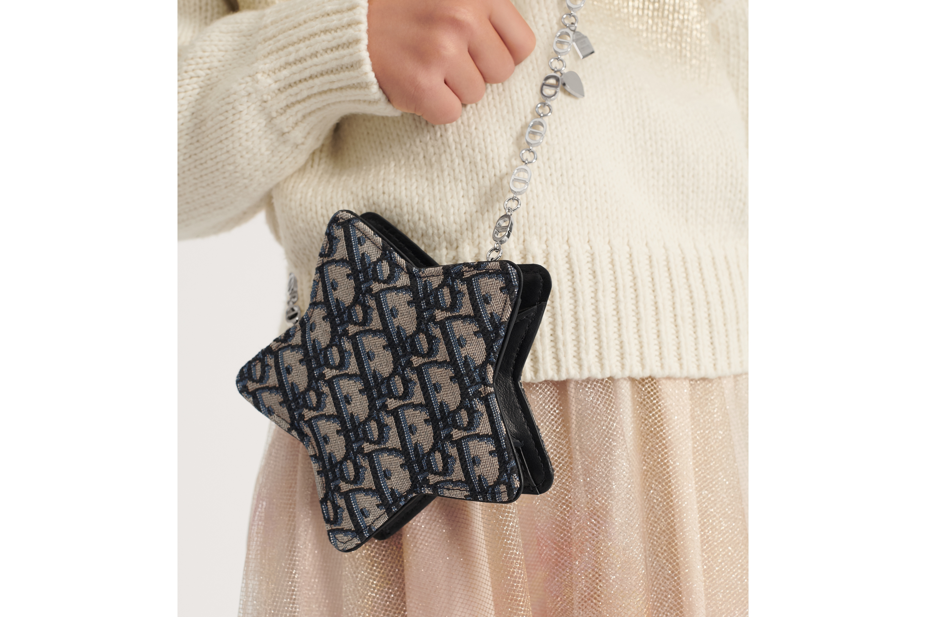 look_image_alt_prefix キッズ スターバッグ ミニ ディオール オブリーク ジャカード E22