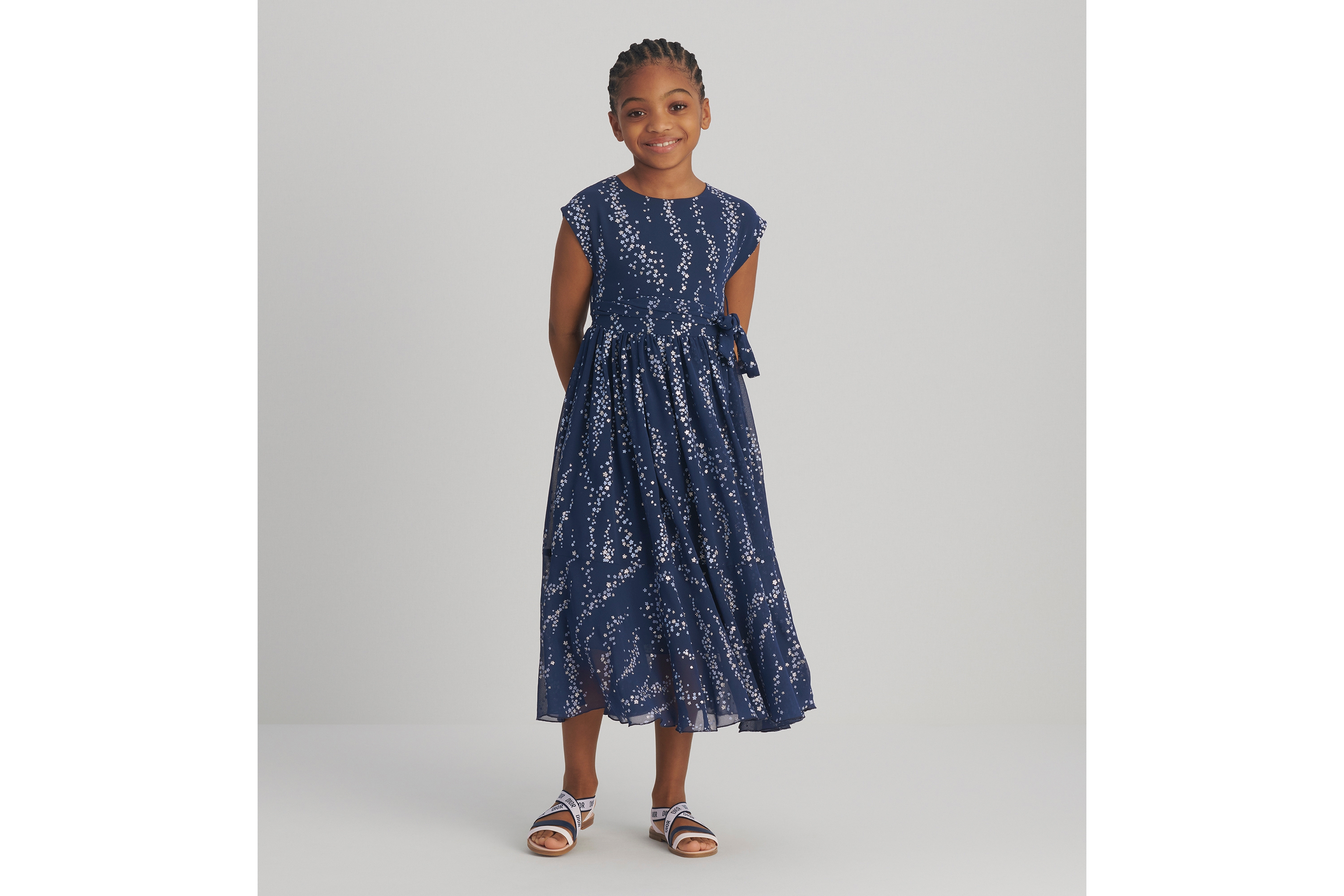 キッズ フレアドレス シフォン E01