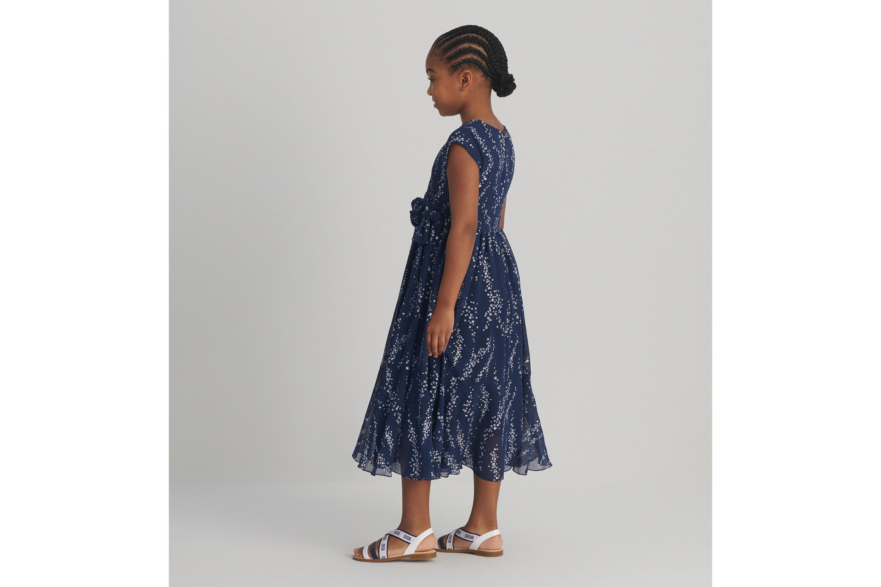 キッズ フレアドレス シフォン E04