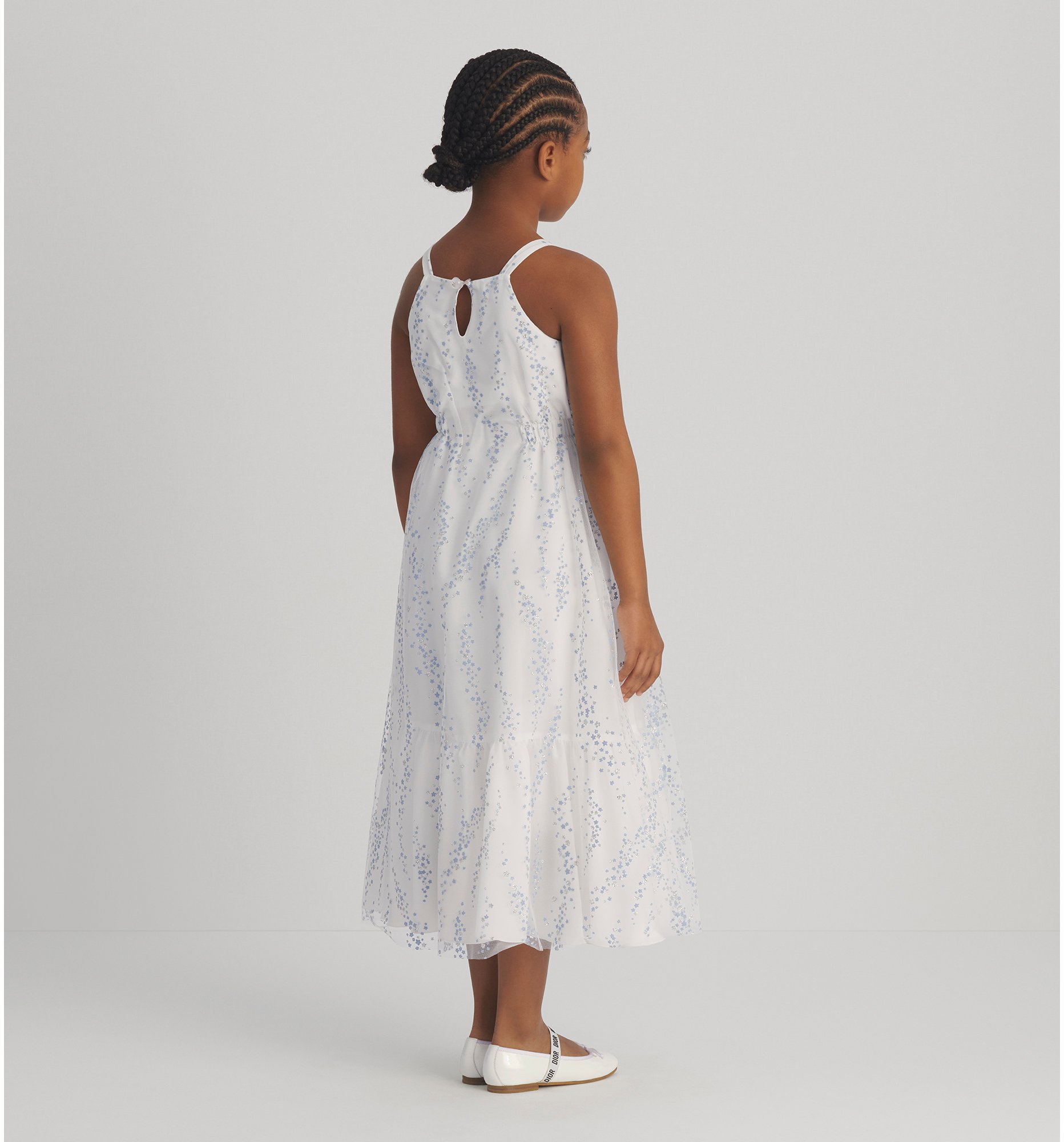 aria_look Kids' Flared Dress Three quarter opened view