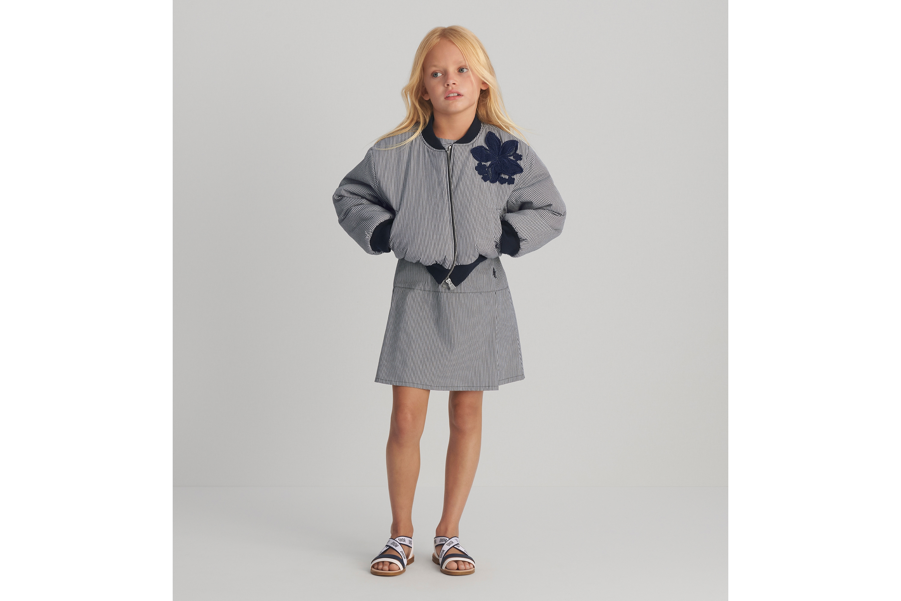 キッズ ボンバージャケット コットン E01