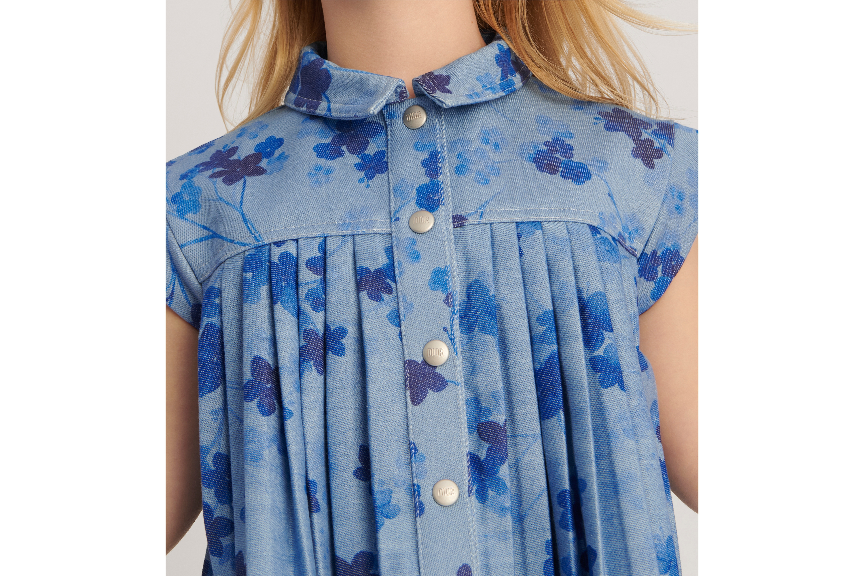 キッズ ノースリーブジャケット コットンブレンド E03