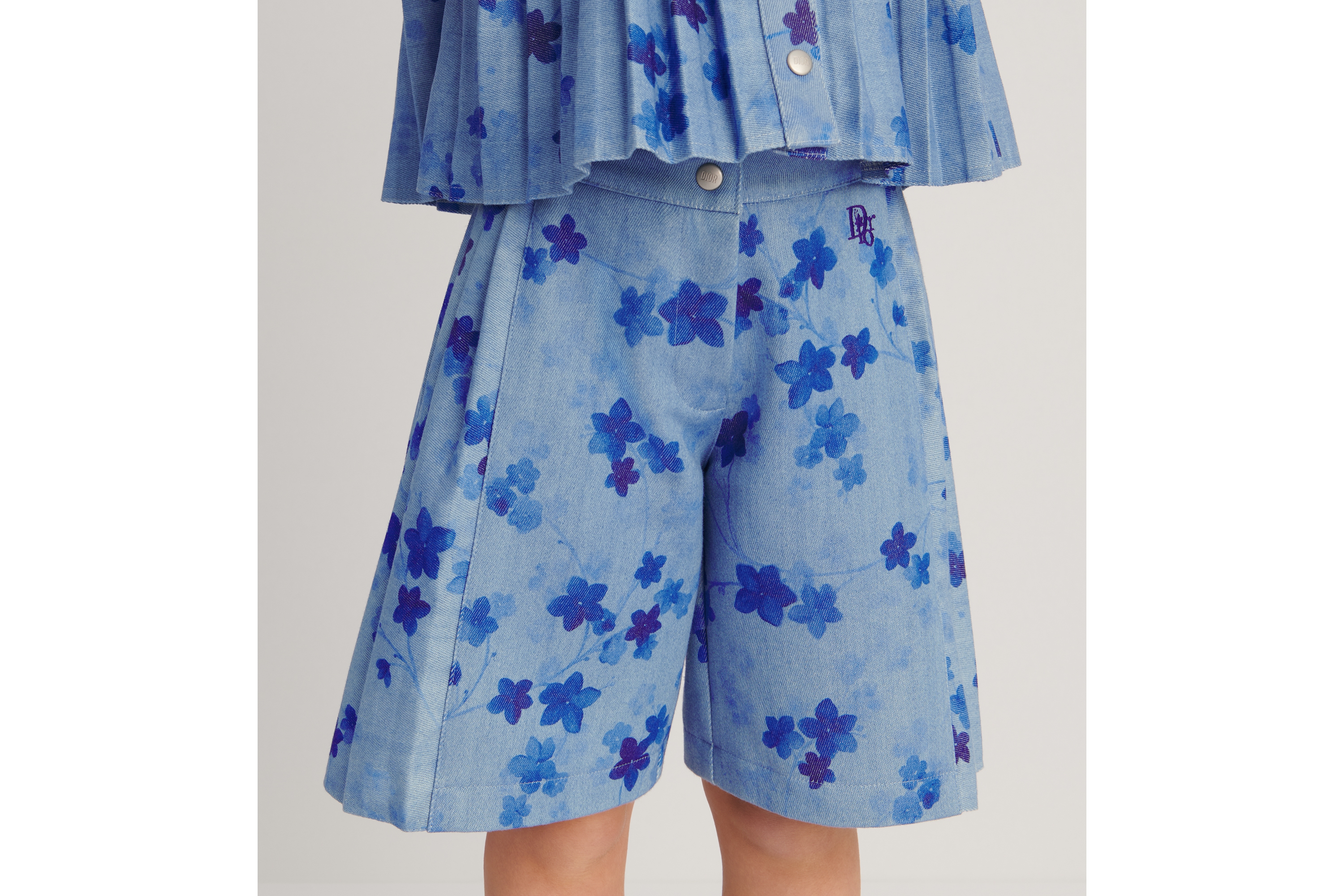 キッズ バミューダショートパンツ コットンブレンド E05