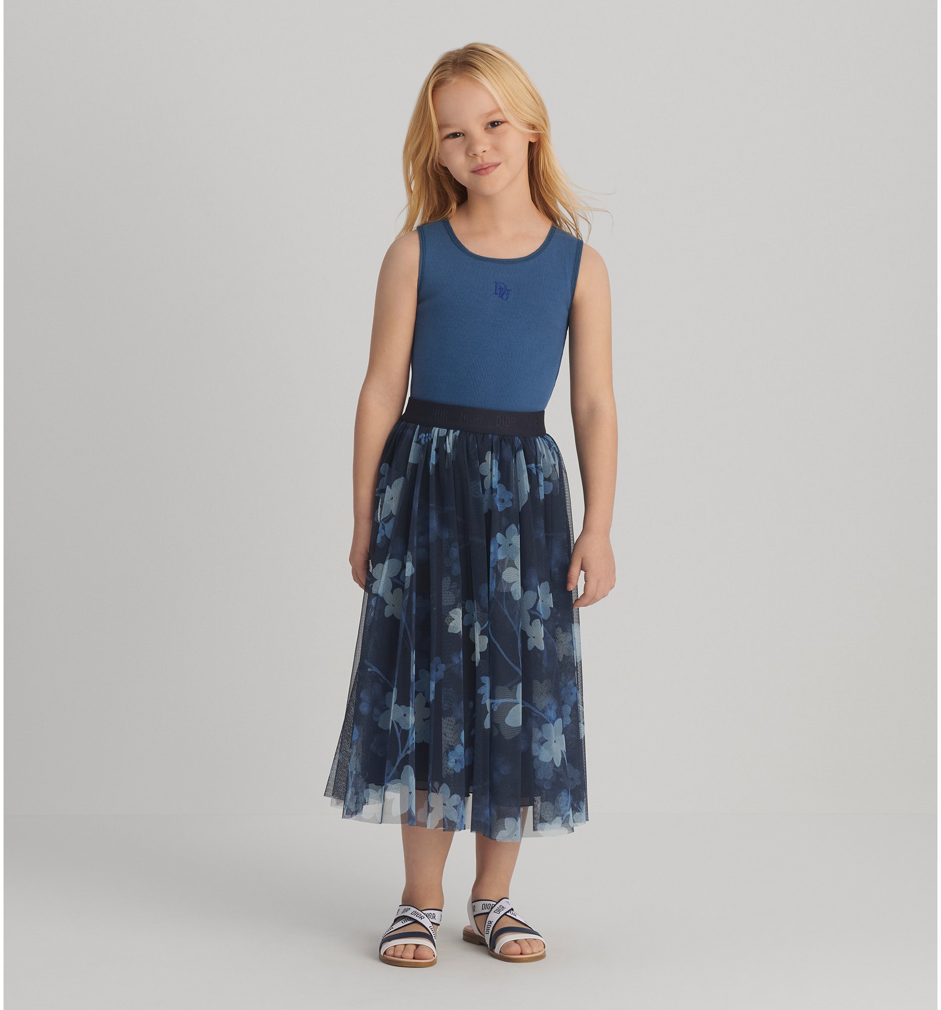 aria_look Kids' Long Skirt Front view