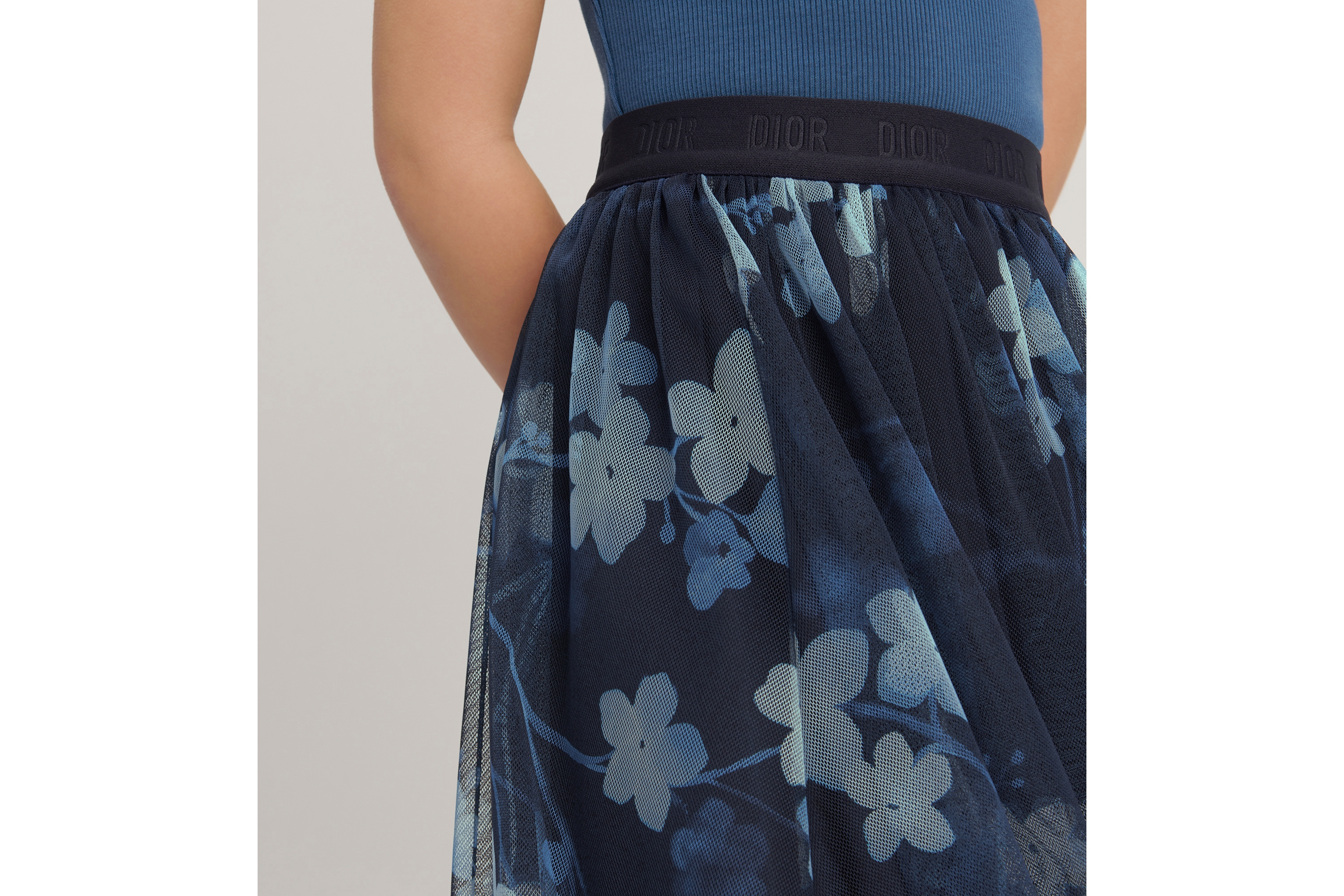 キッズ ロングスカート チュール E04