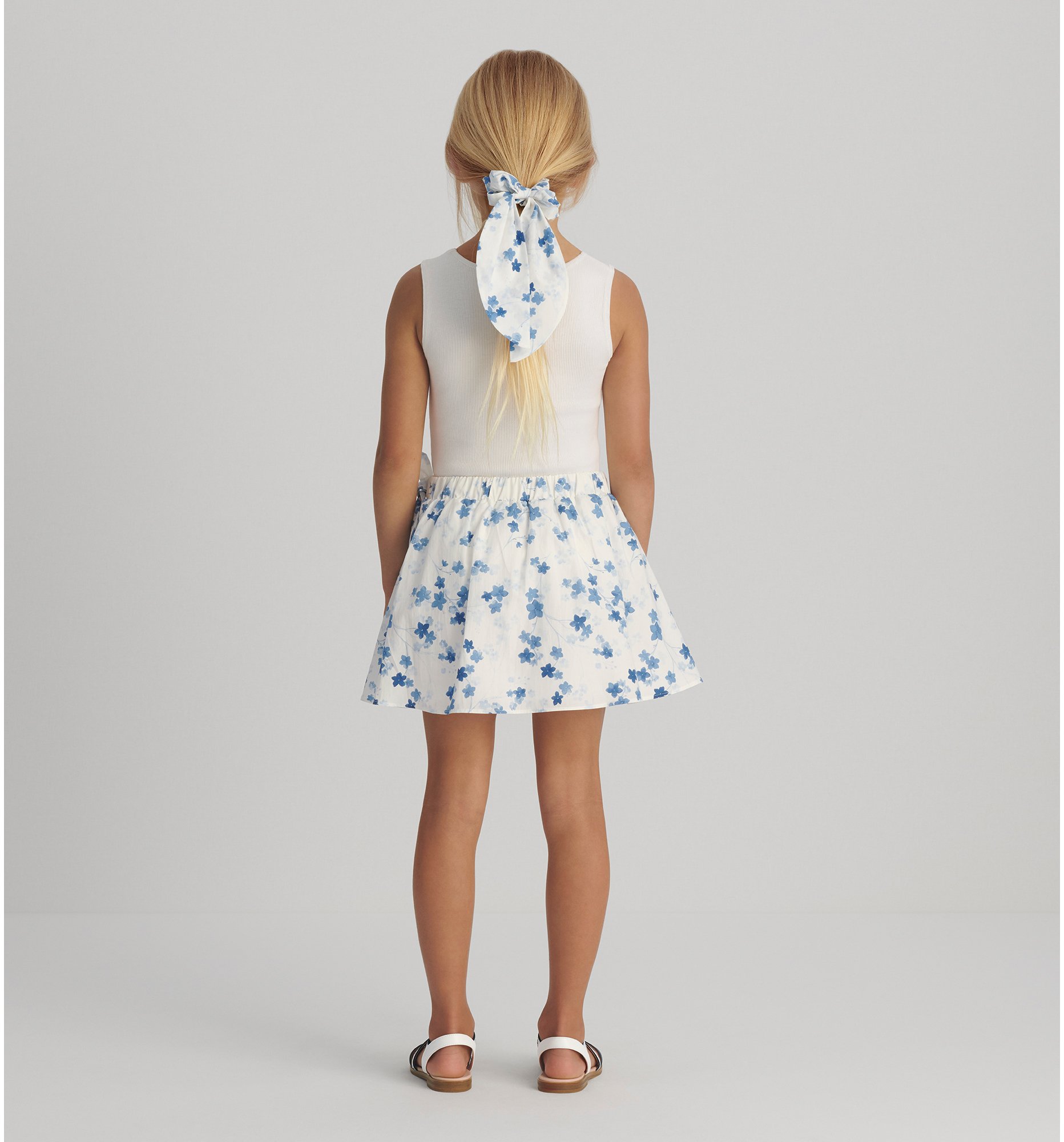 aria_look Kids' Short Flared Skirt Detailed view