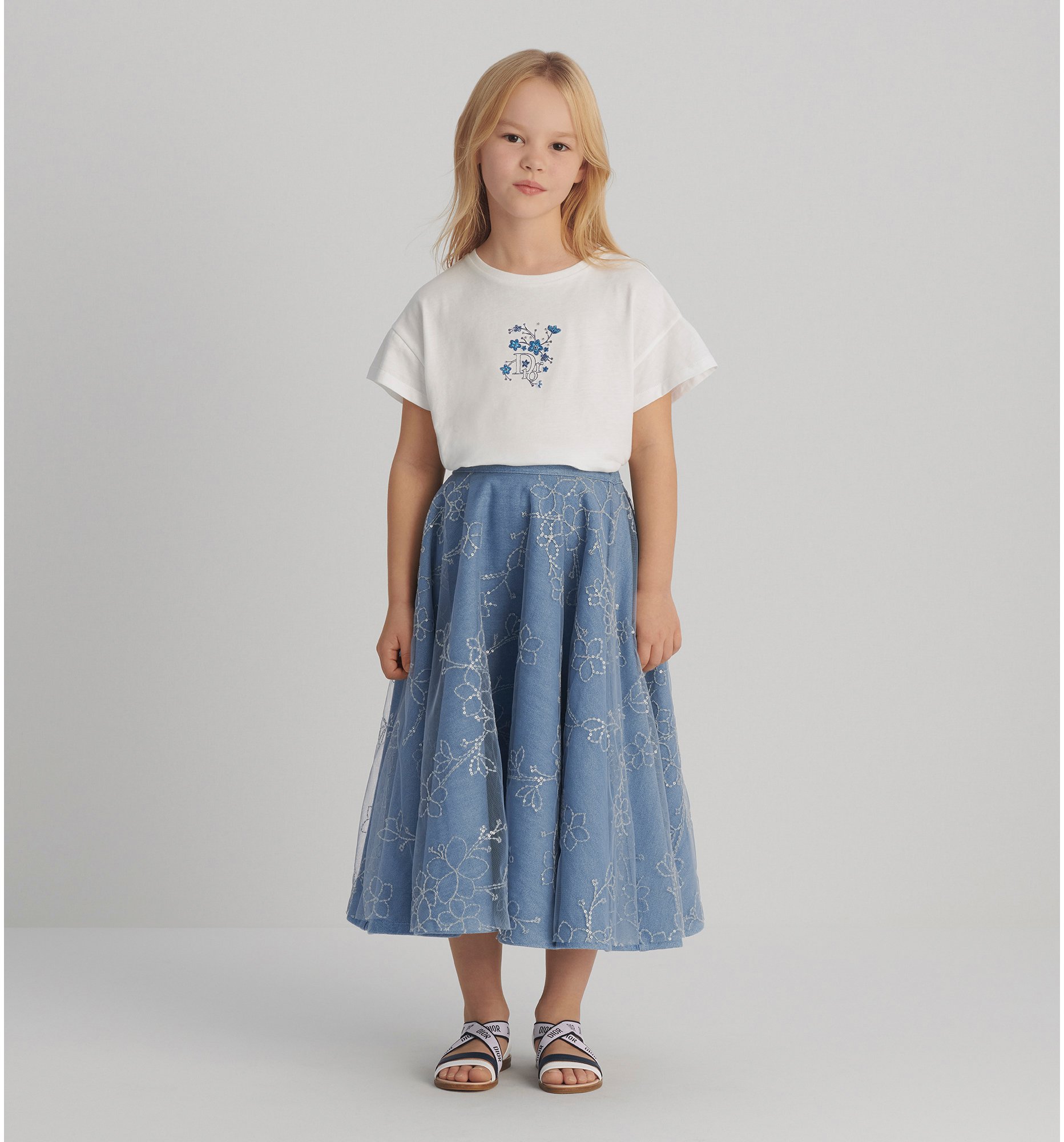 aria_look Kids' Long Skirt Front view