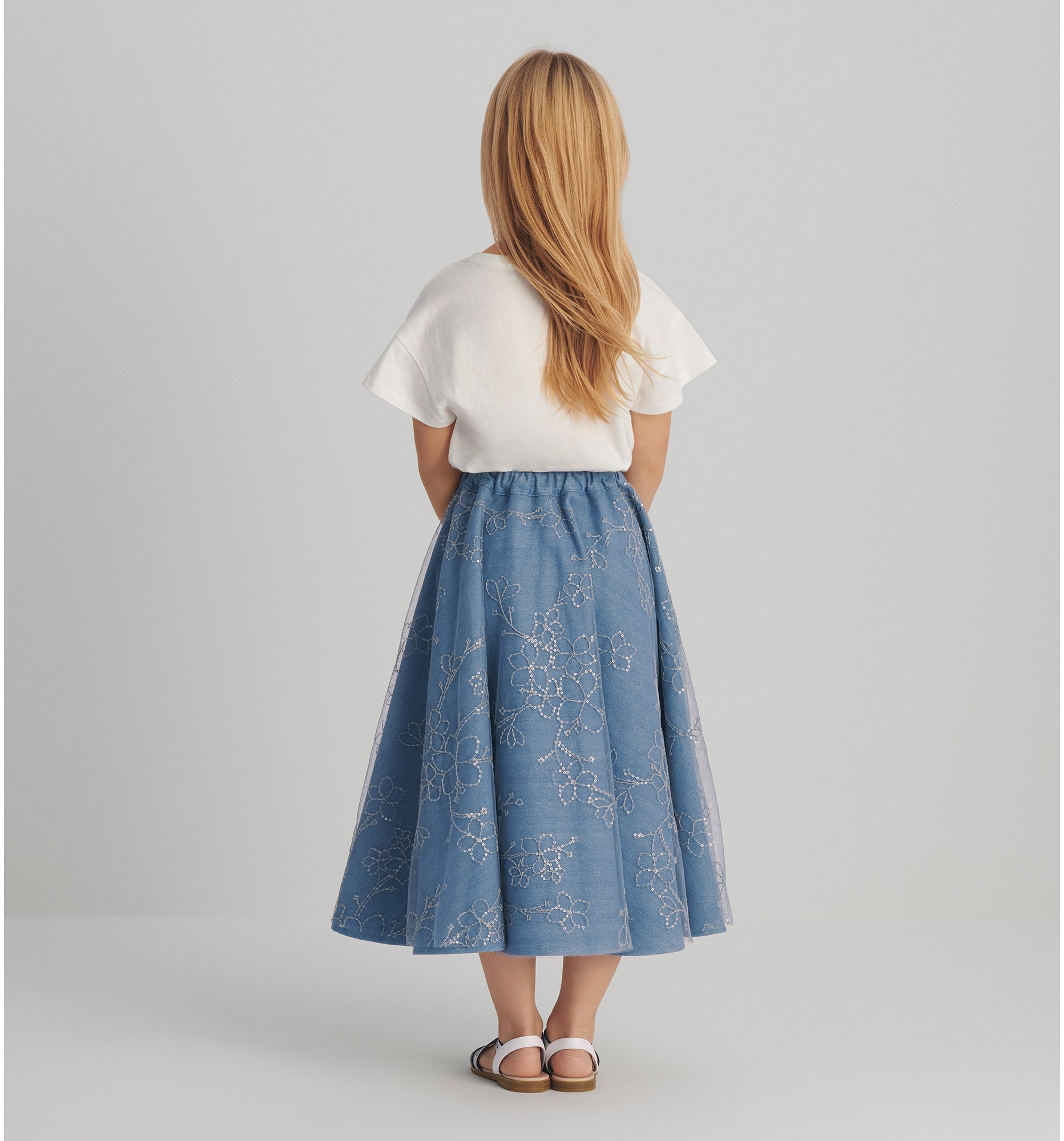 aria_look Kids' Long Skirt Top shot view