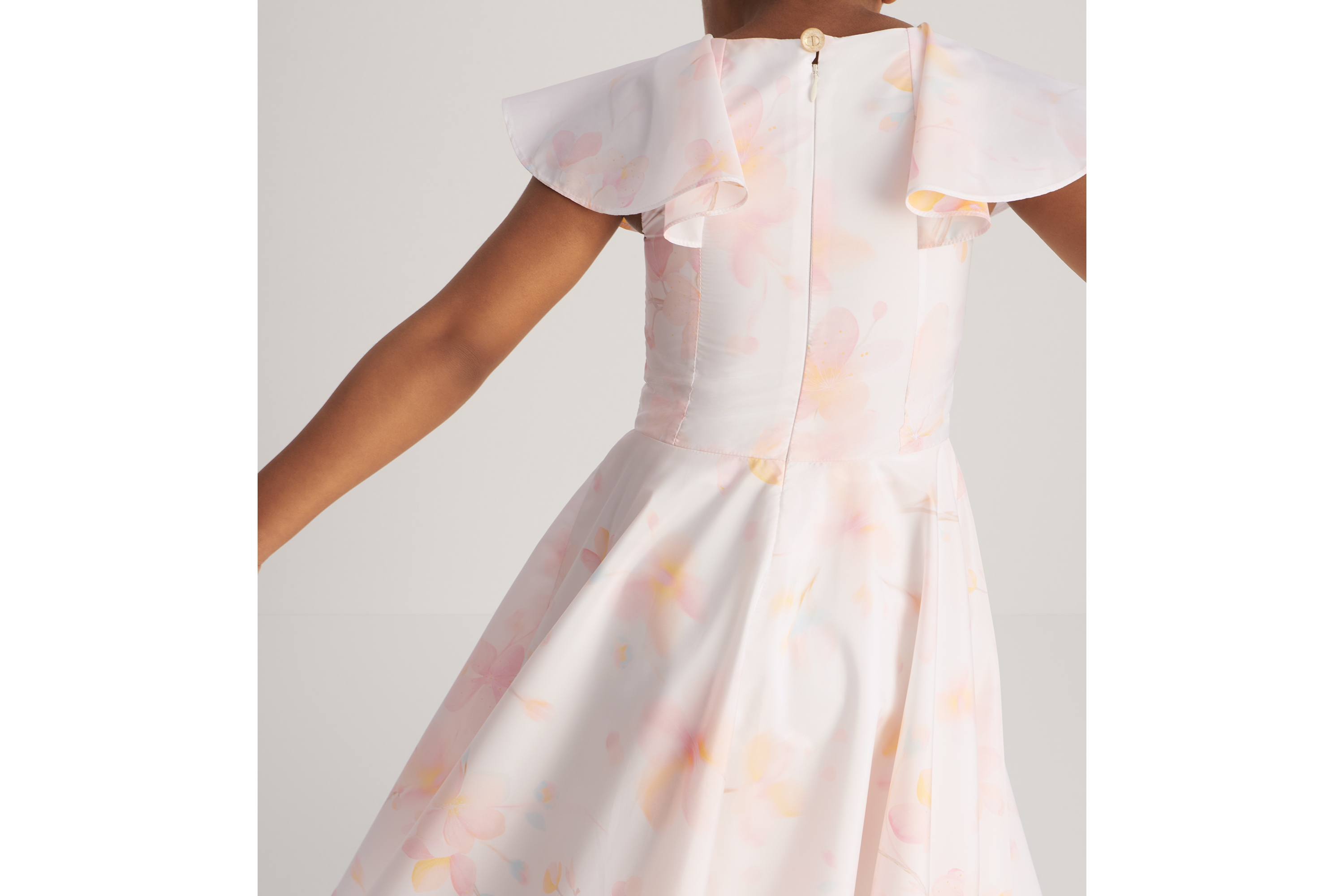 キッズ フレア ドレス テクニカル ファブリック E03